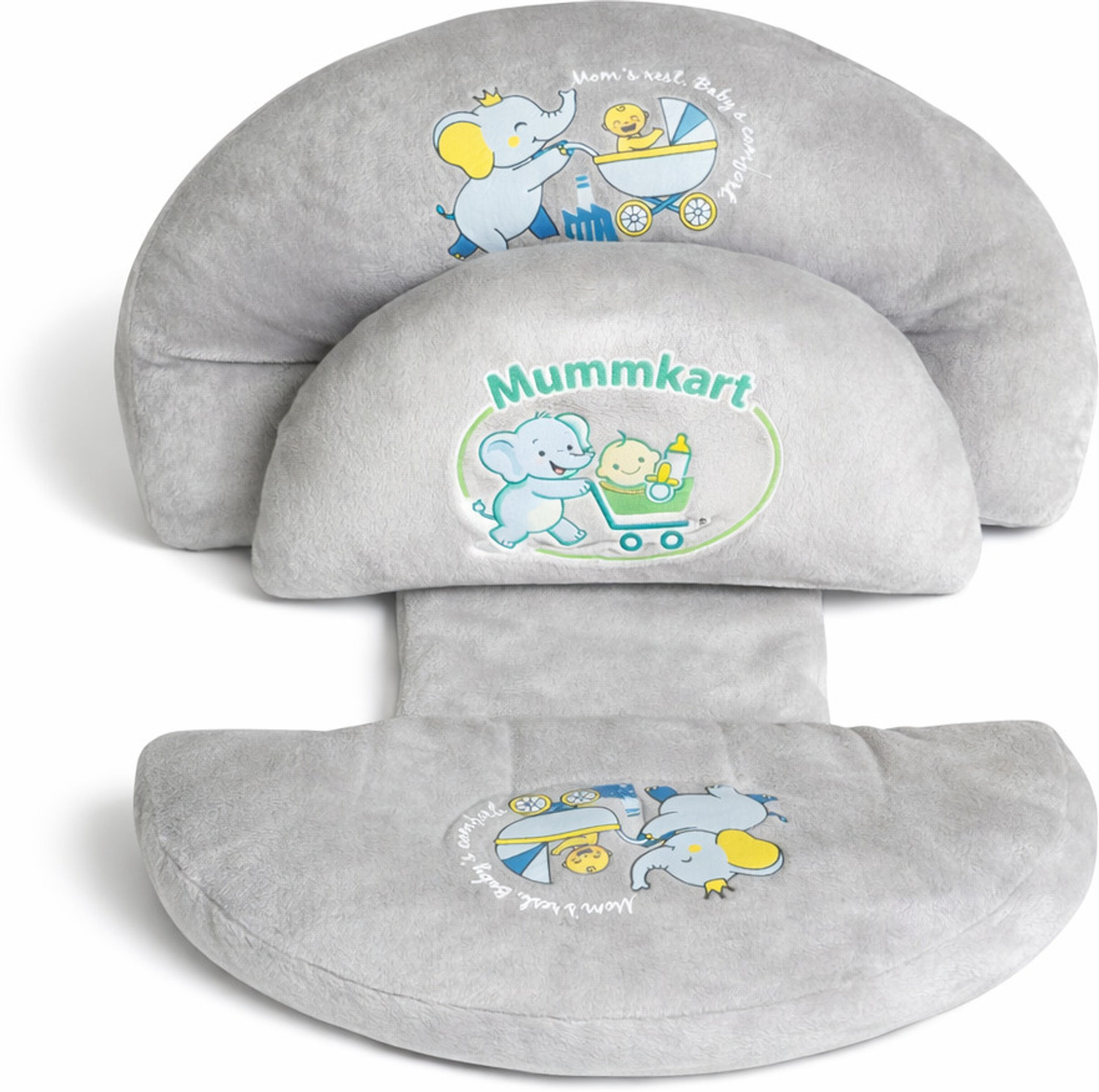 Image of Mummakart Cotton Pregnancy Pillow Pack of 1 Solid Pregnancy pillow (Multicolor)