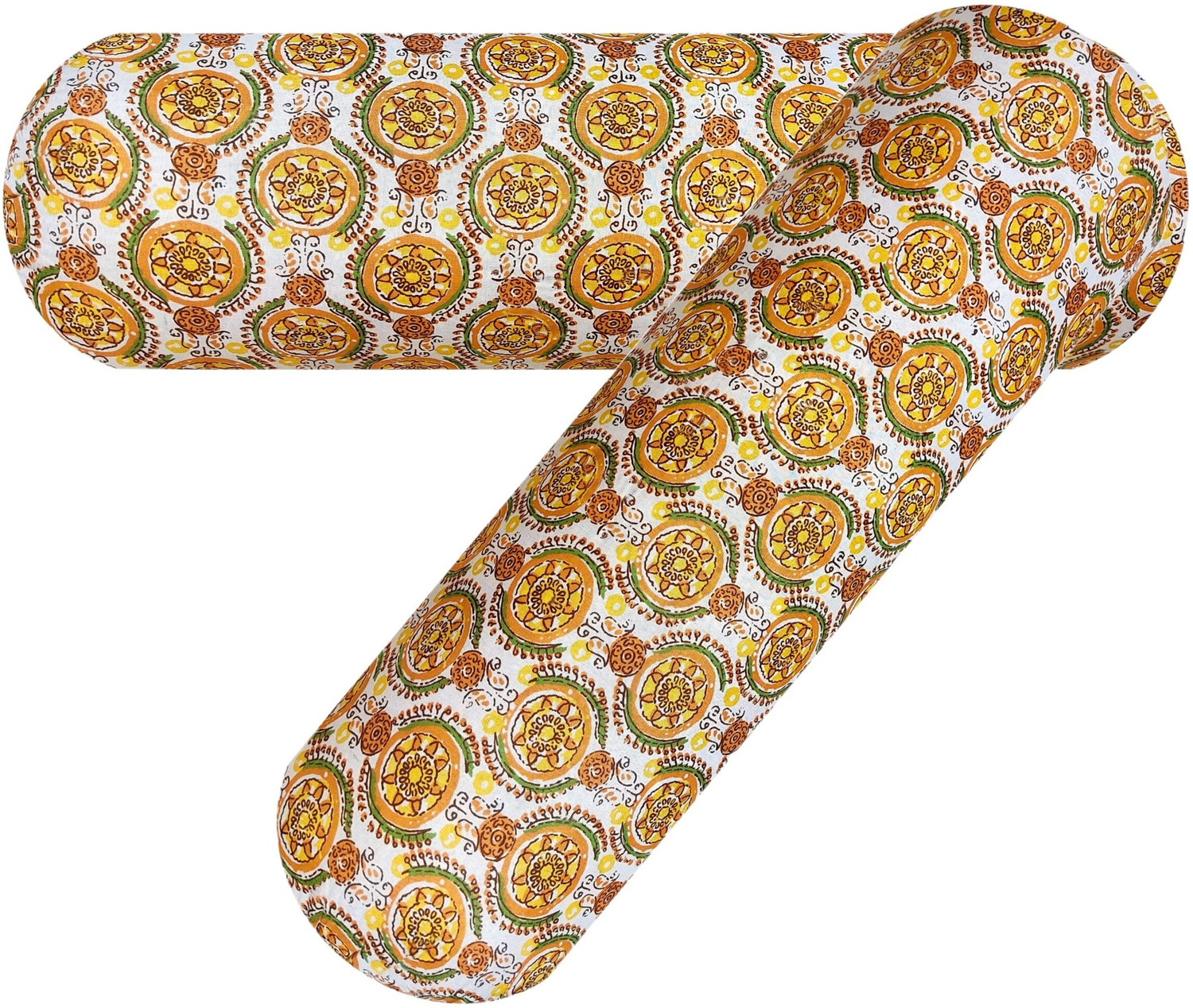 Image of Changers Combo Set of 5 Cushion And 2 Bolster Microfibre Floral Sleeping Pillow Pack of 7