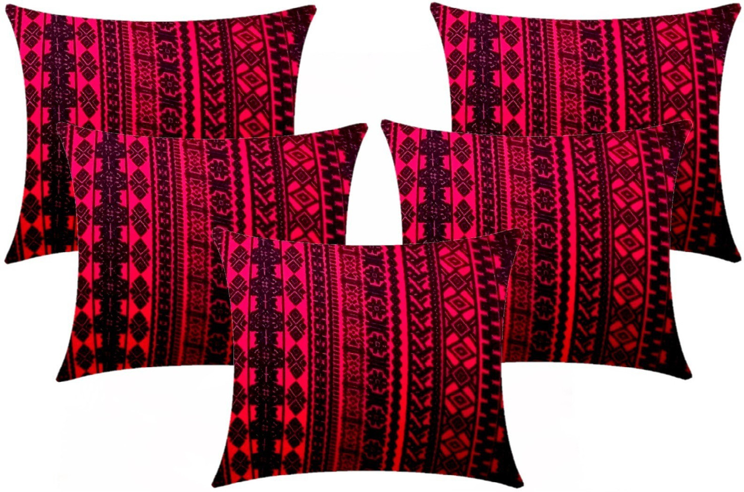Image of ACTOS Microfibre Geometric Bolster Pack of 7