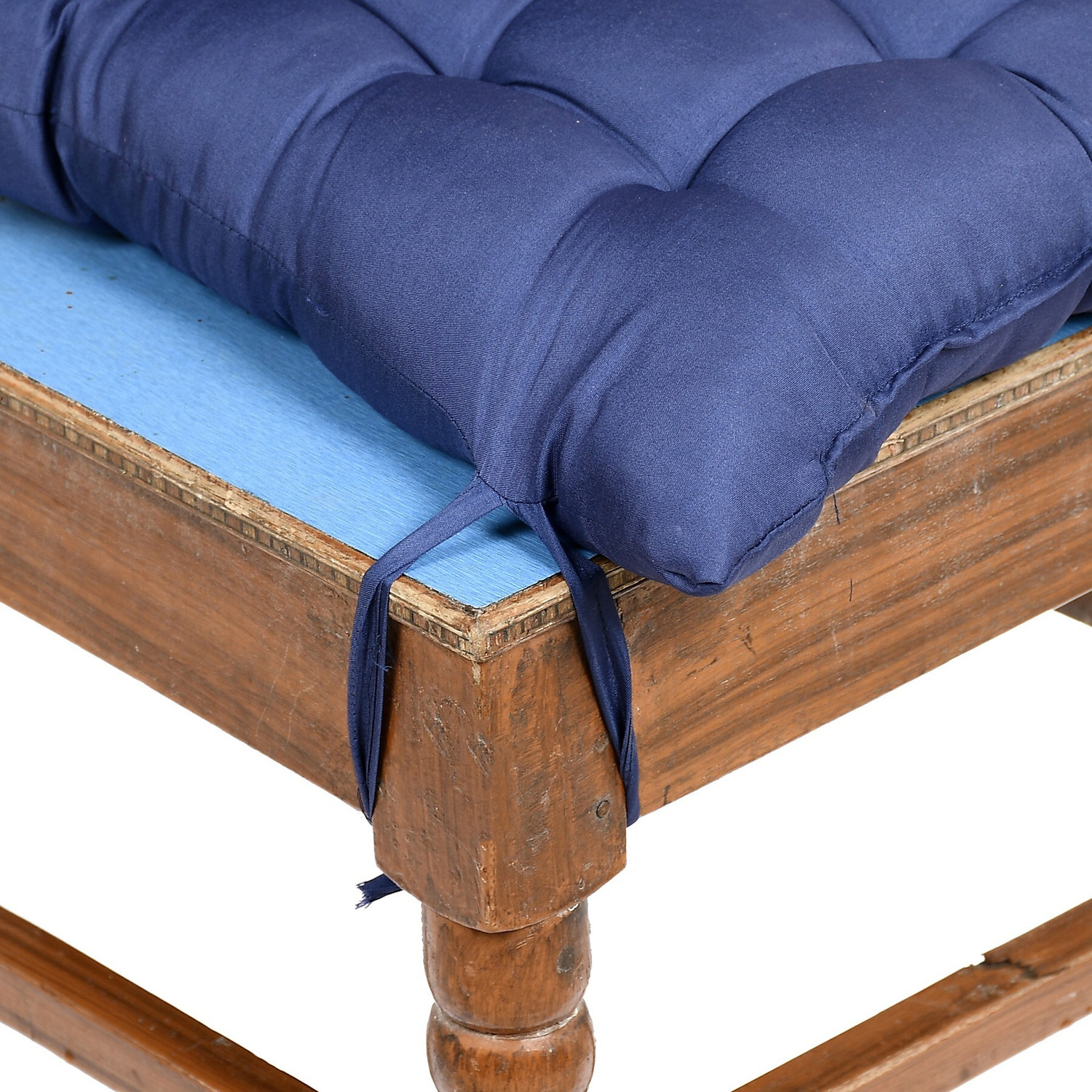 Image of KUBER INDUSTRIES Microfibre Chair Pad Pack of 1 Solid
