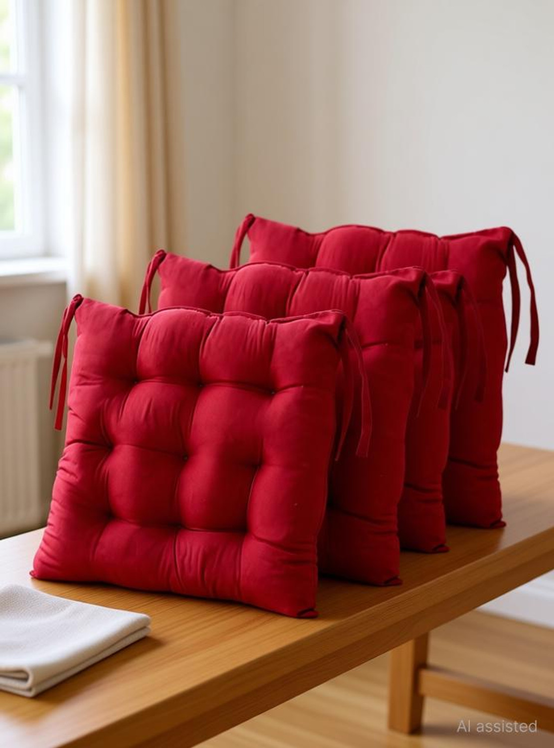 Image of AMAK INC Microfibre Chair Pad Pack of 5 Solid
