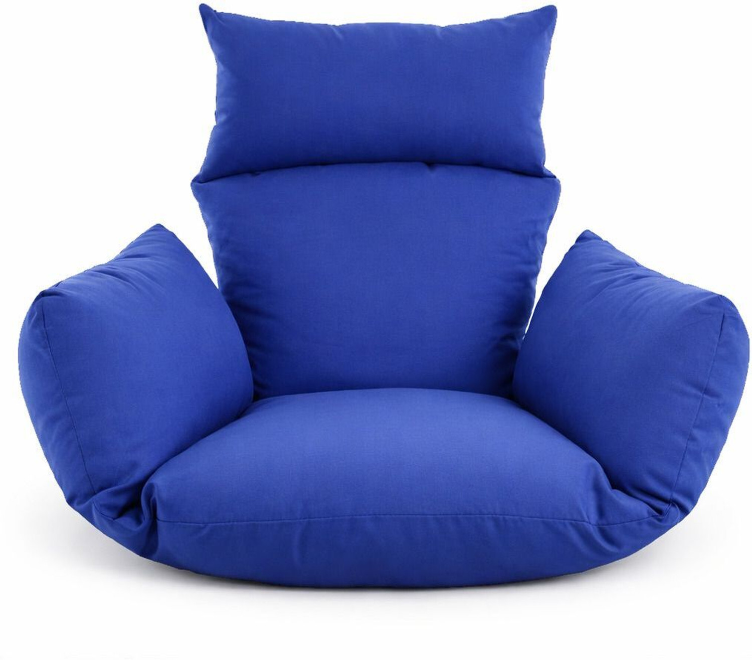 Image of FARMAISH Cotton Cushion Pack of 1 Solid Swing Chair Cushion Soft Cotton Comfortable Outdoor & Indoor Swing Cushion