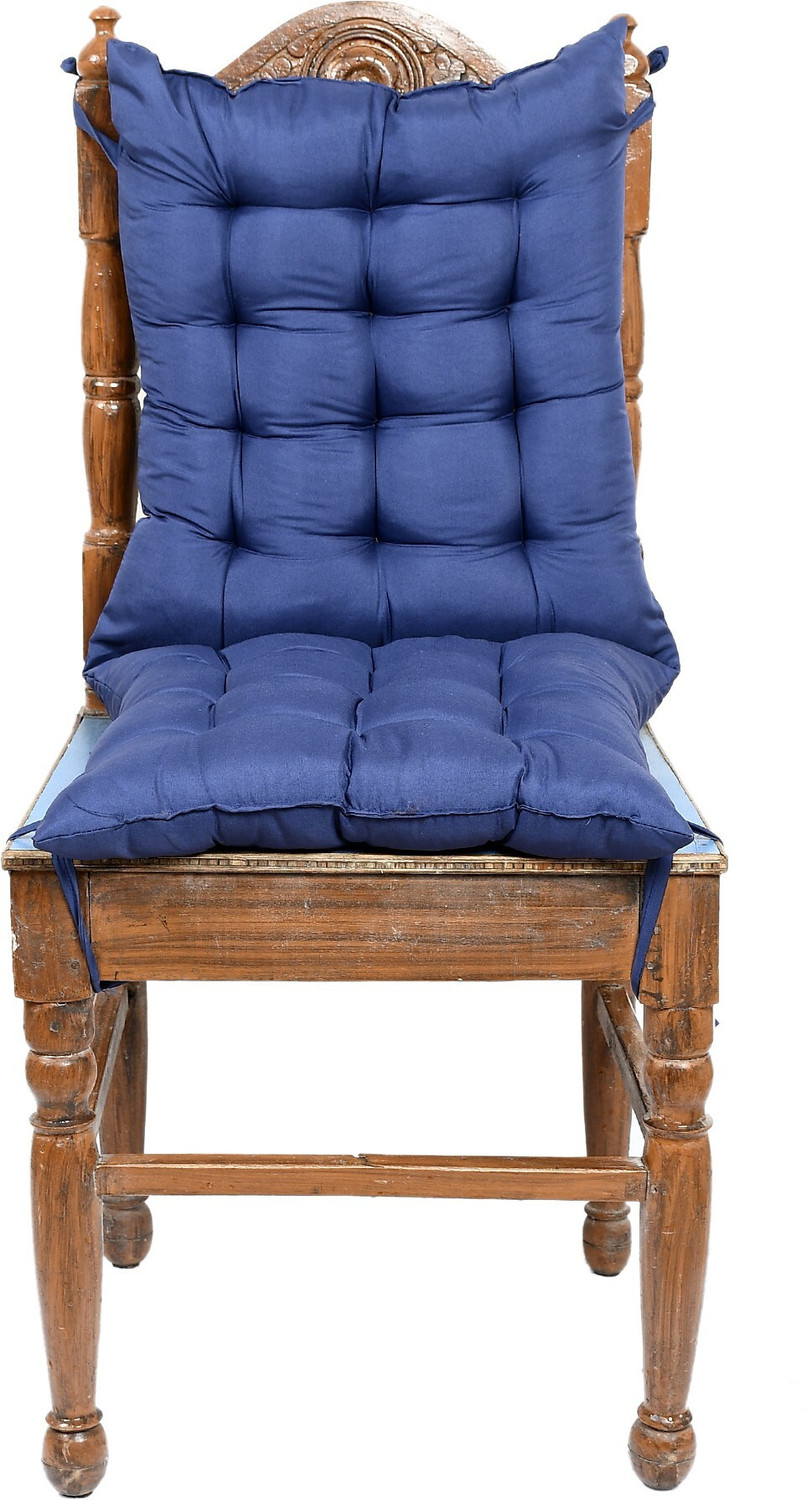 Image of KUBER INDUSTRIES Microfibre Chair Pad Pack of 1 Solid