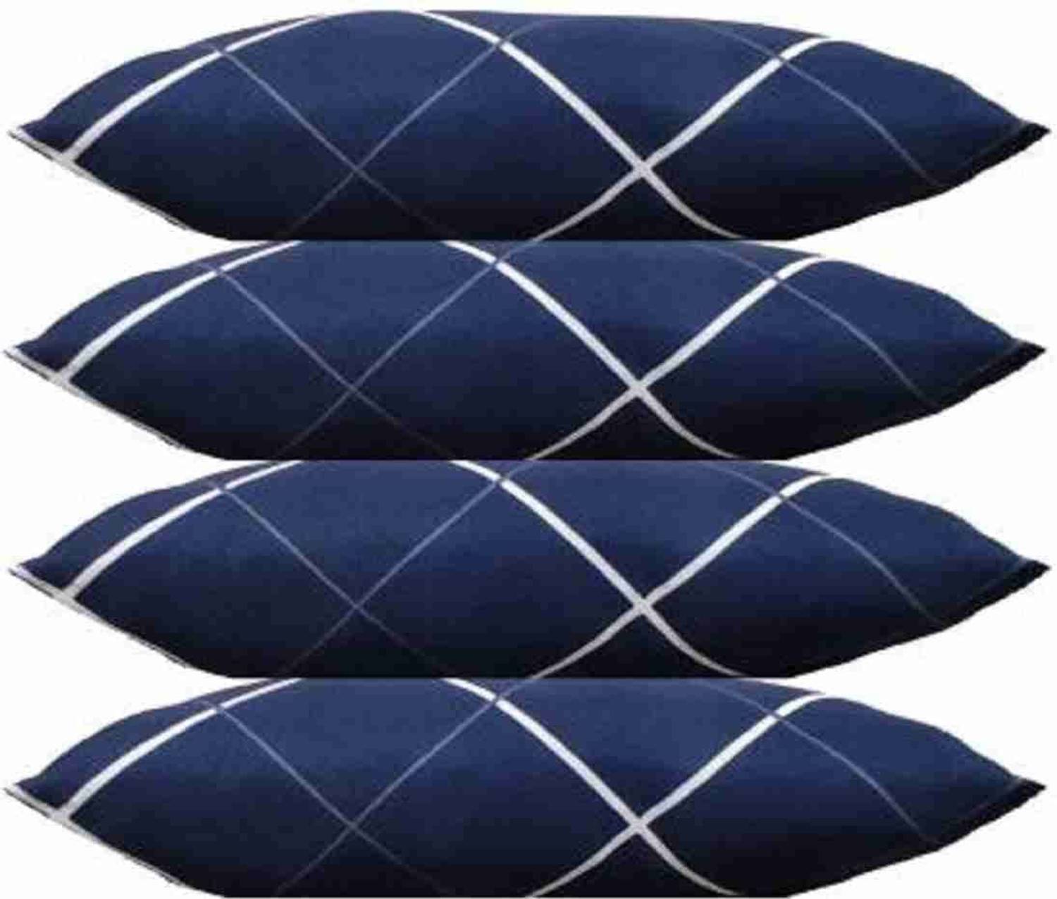Almighty Microfibre Chair Pad Pack of 4 Stripes Luxury