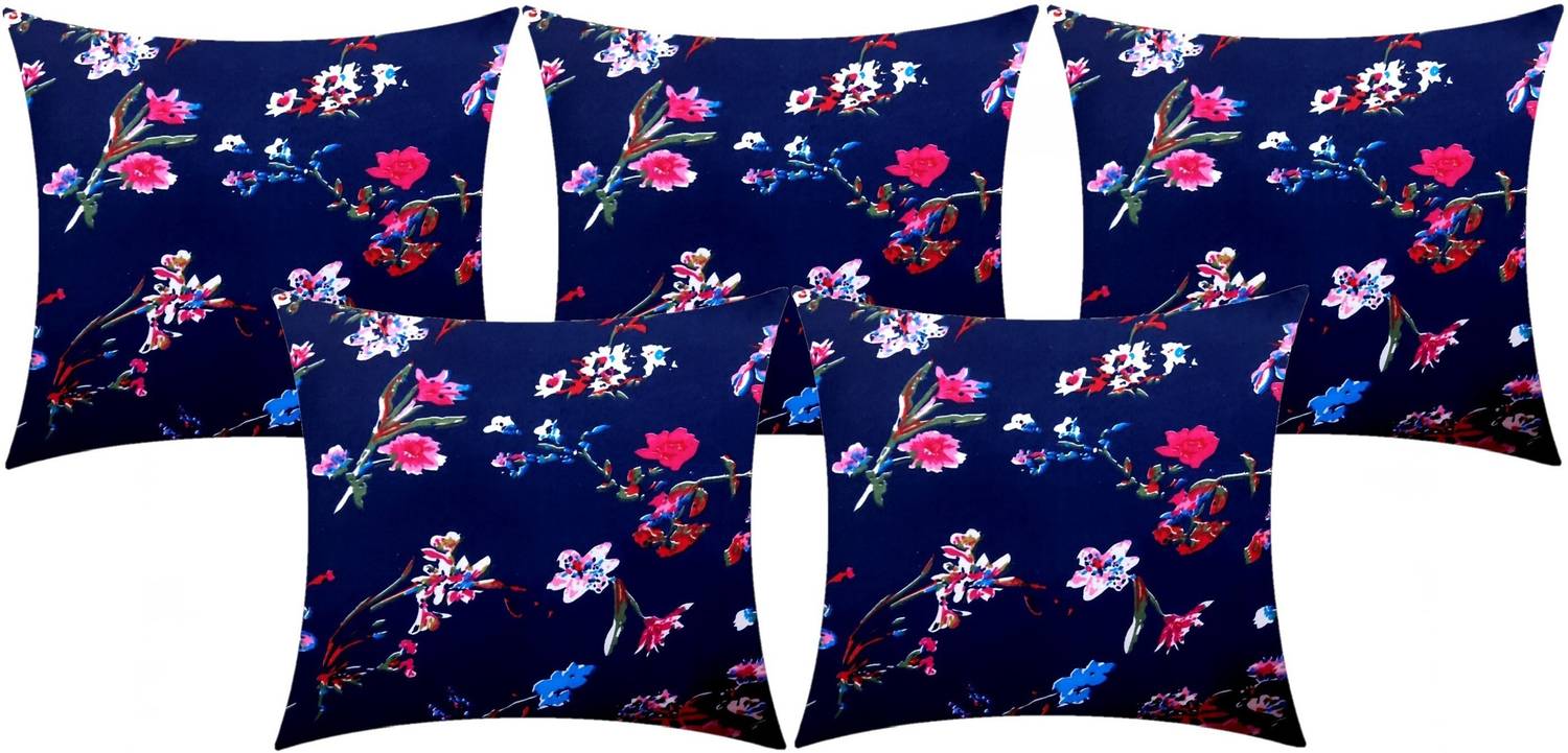 ACTOS Microfibre Cushion Pack of 5 Floral