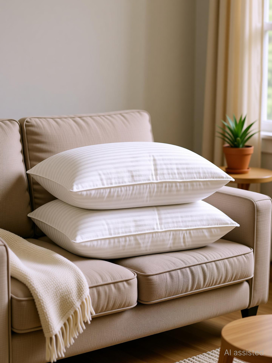 Image of Flipkart SmartBuy Microfibre Sleeping Pillow Pack of 2 Solid