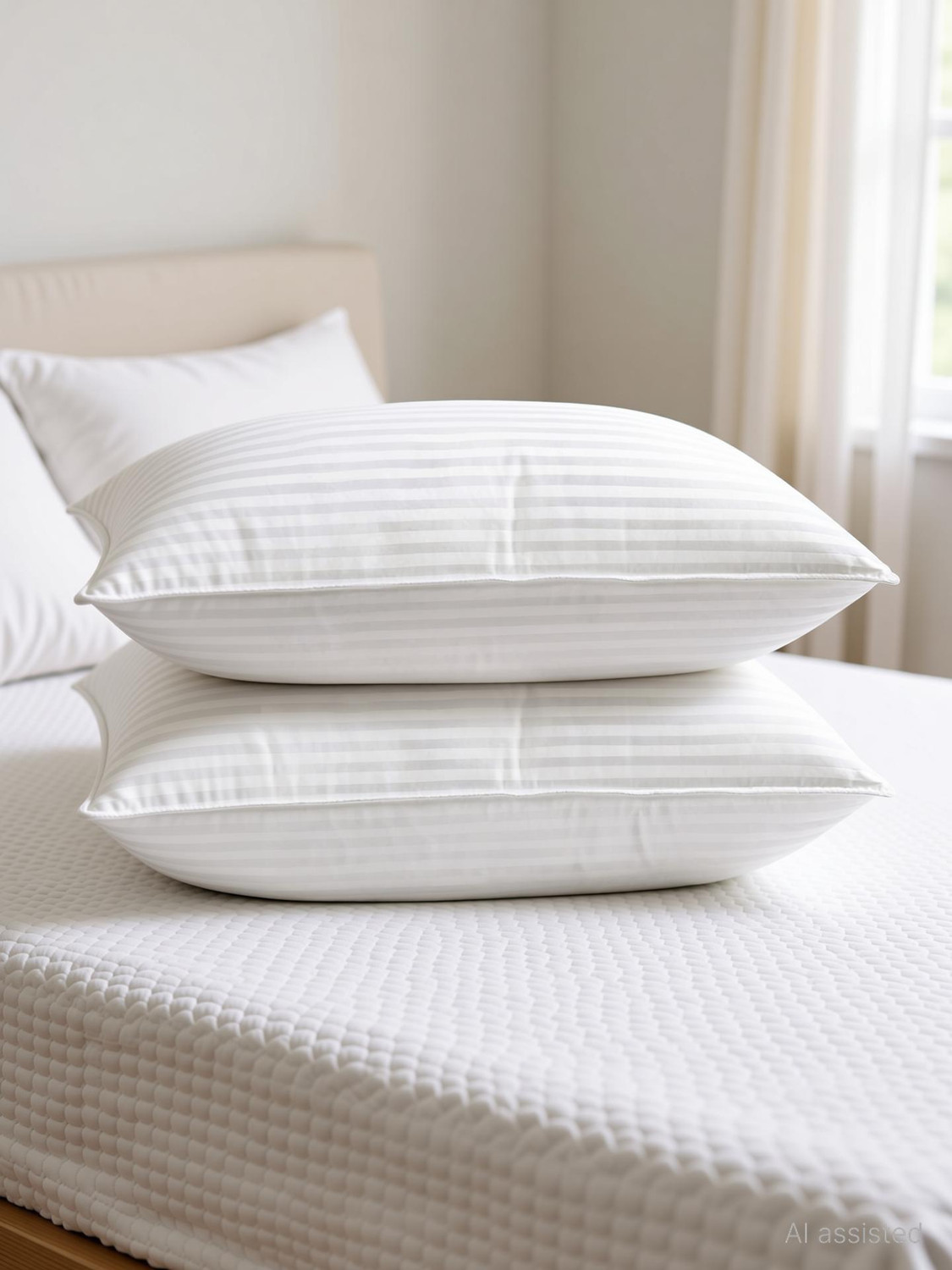 Image of Flipkart SmartBuy Microfibre Sleeping Pillow Pack of 2 Solid