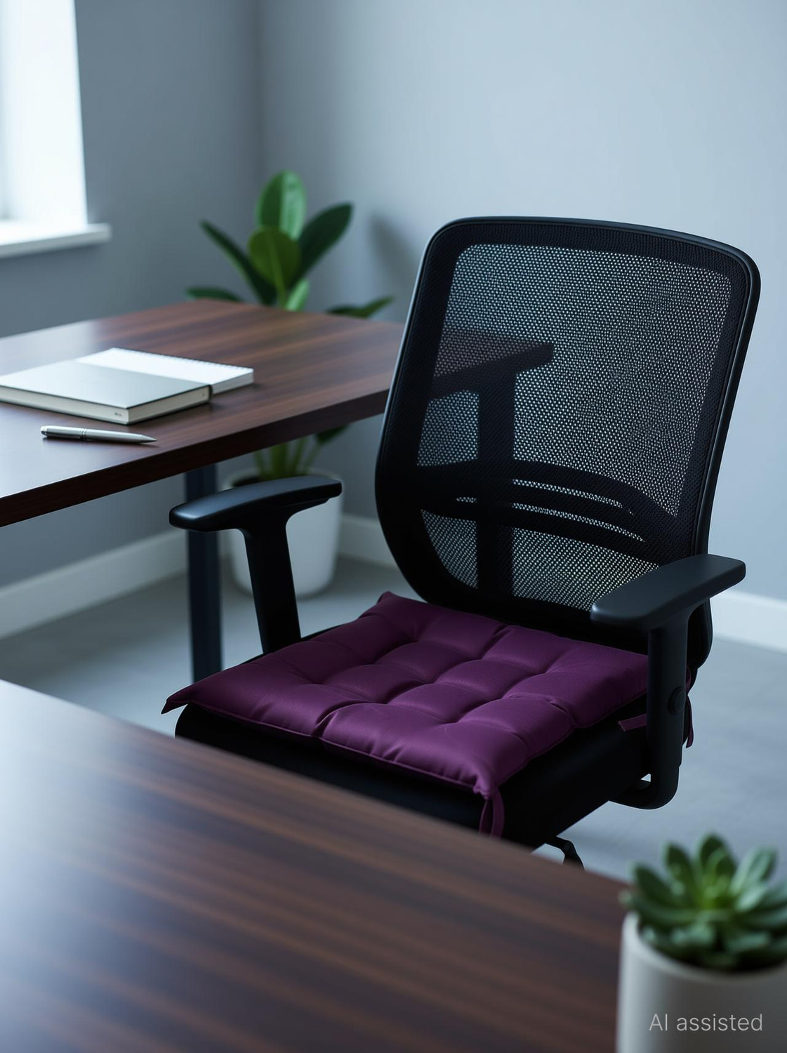 Image of AMAK INC Microfibre Chair Pad Pack of 3 Solid