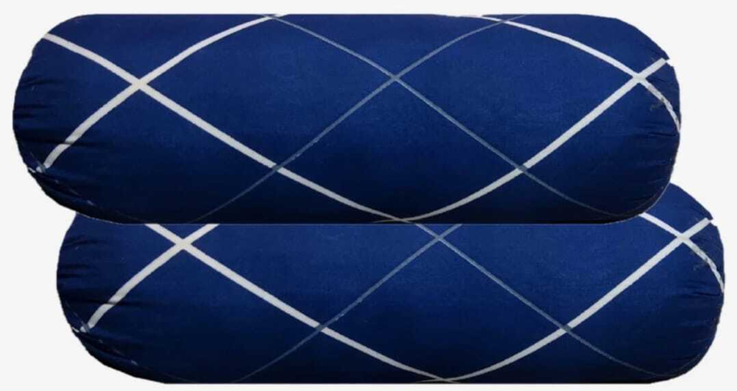 Image of Zenvio Ball Fibre Desk Pillow Pack of 2 Solid Premium Soft series