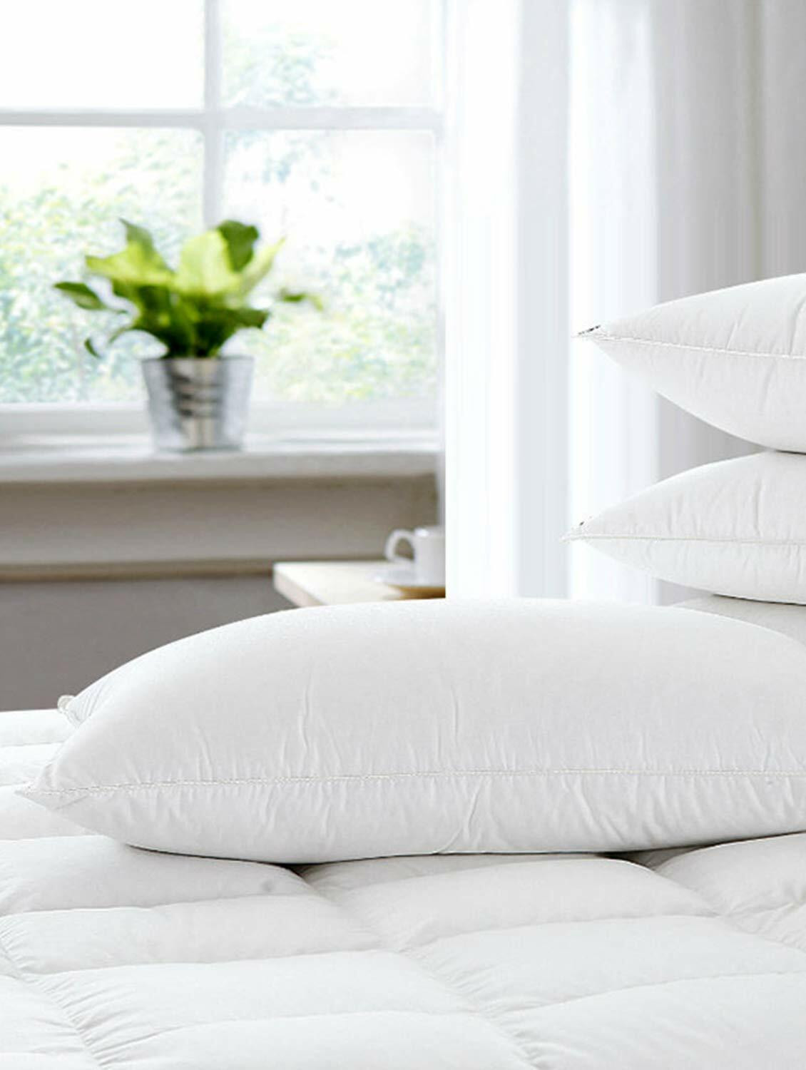 Image of Prerana Microfibre Sleeping Pillow Pack of 6 Solid