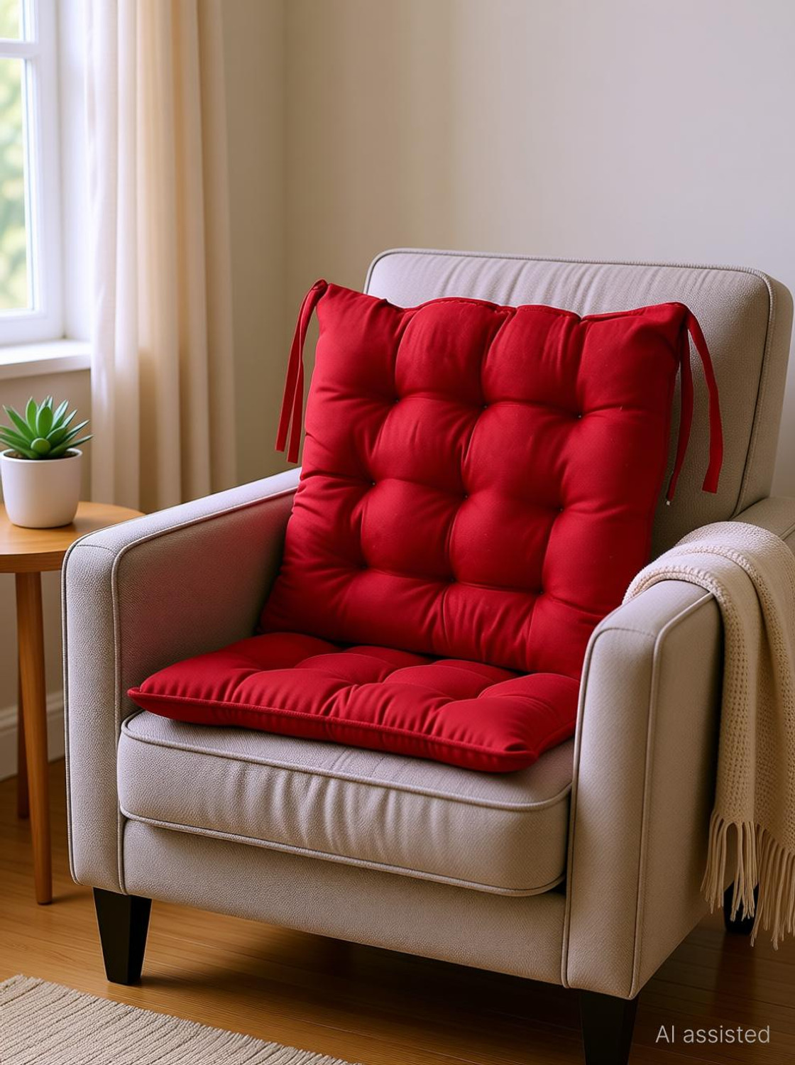 Image of AMAK INC Microfibre Chair Pad Pack of 3 Solid