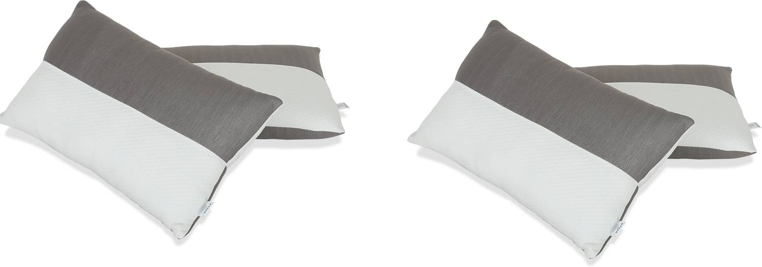 9villa Microfibre Sleeping Pillow Pack of 4 Solid Luxury