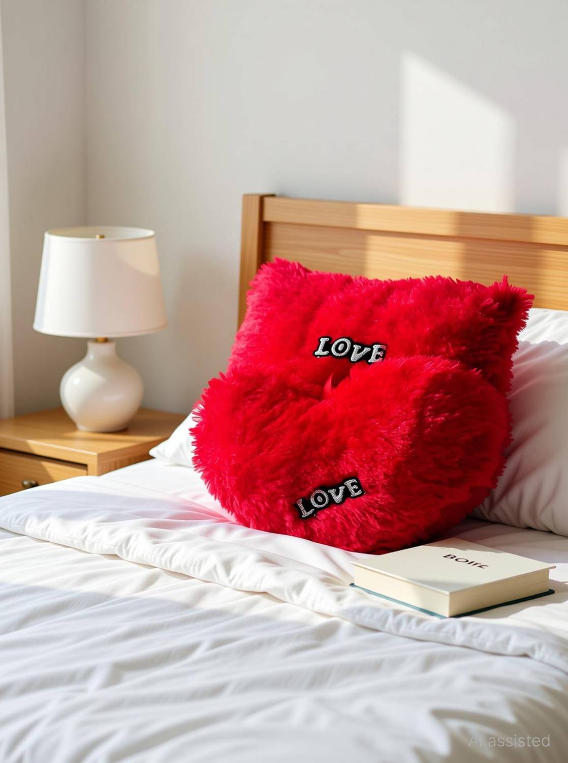 Bubbly Giggles Polyester Fibre Cushion Pack of 1 Solid