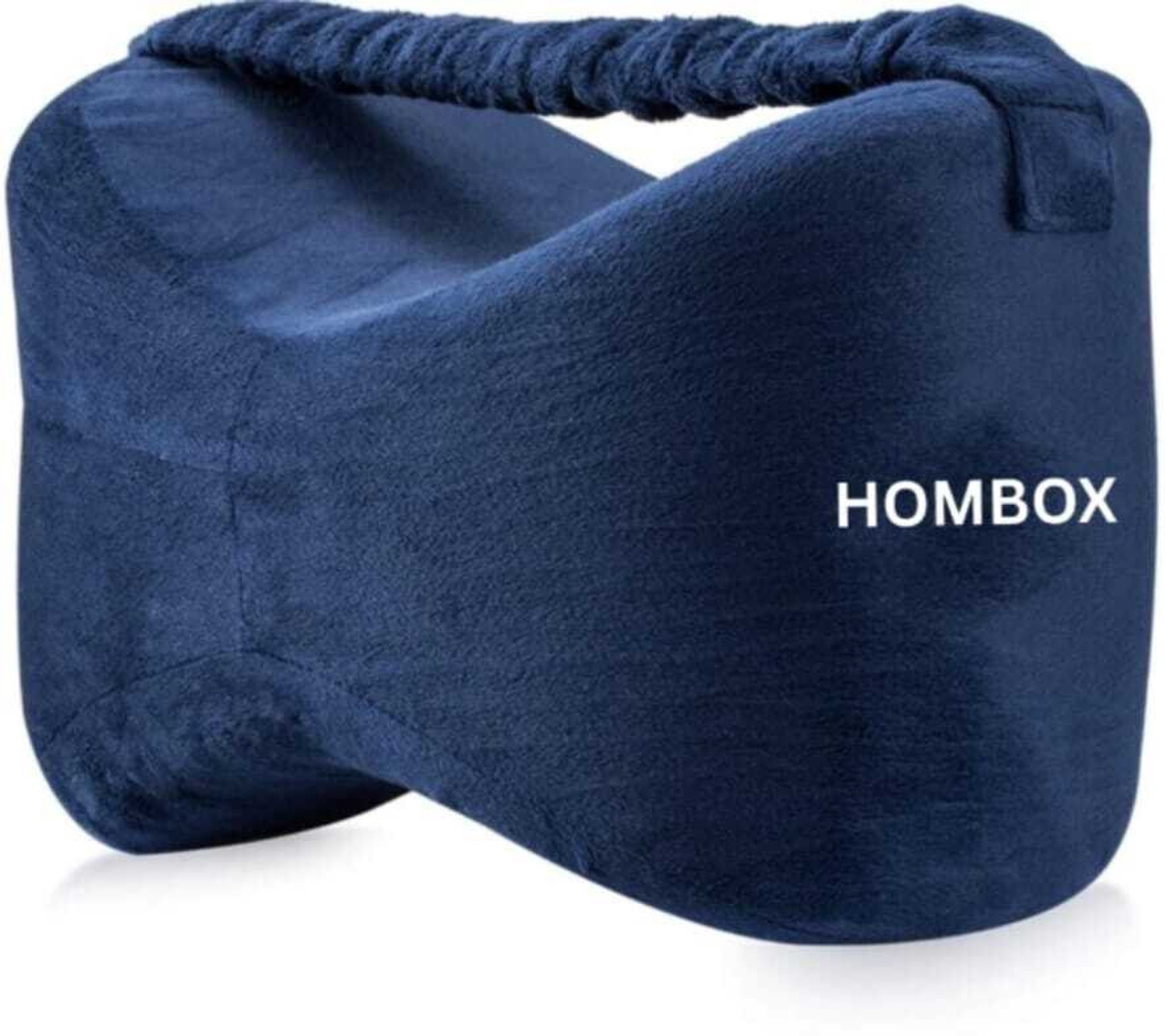 Image of HOMBOX Memory Foam Orthopaedic Pillow Pack of 1 Solid Knee Pillow