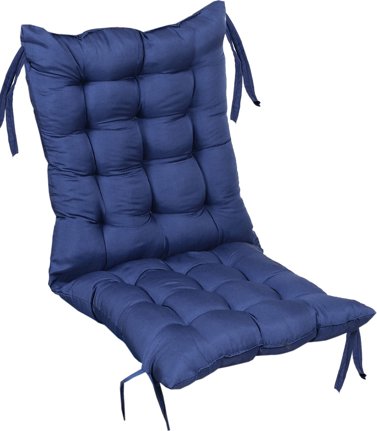Image of KUBER INDUSTRIES Microfibre Chair Pad Pack of 1 Solid