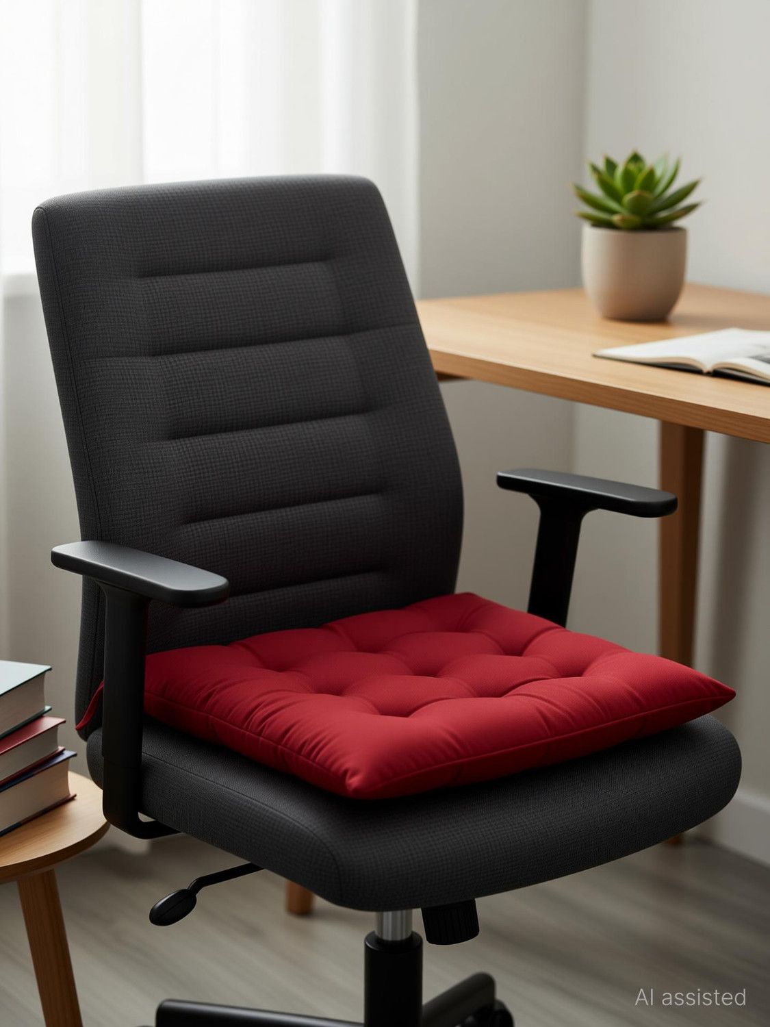 Image of AMAK INC Microfibre Chair Pad Pack of 1 Solid