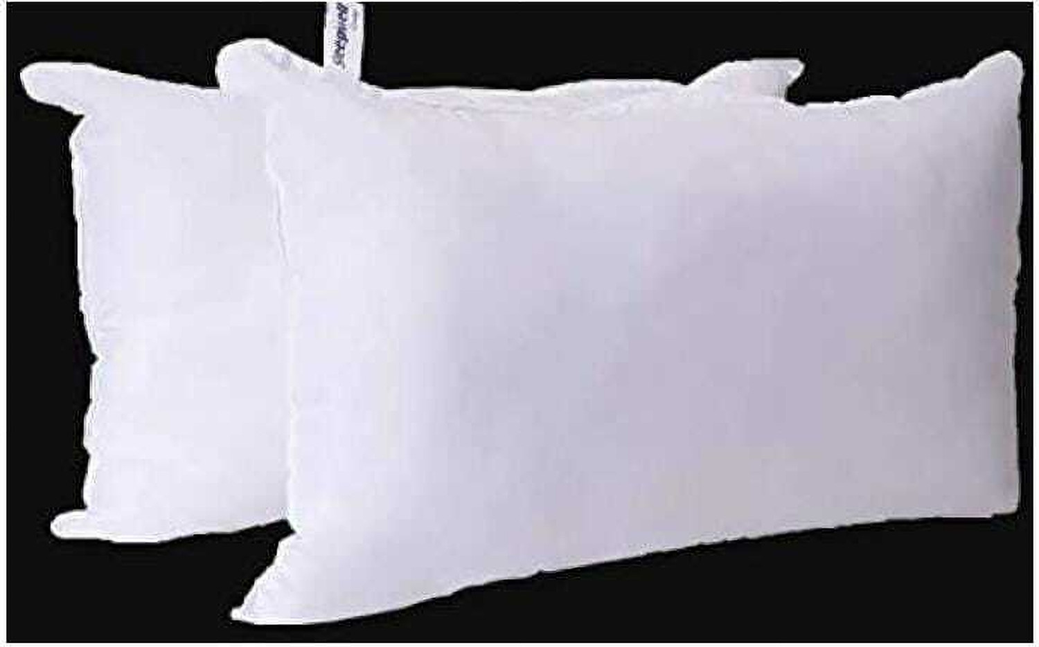 Image of Sleepwell Microfibre Sleeping Pillow Pack of 2 Solid 002 (White)