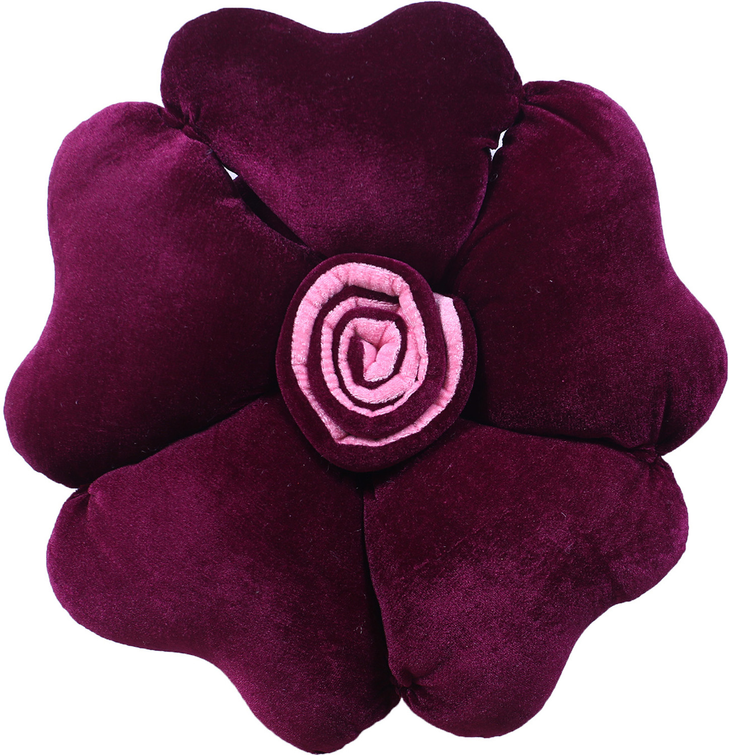 Image of KUBER INDUSTRIES Microfibre Cushion Pack of 2 Floral