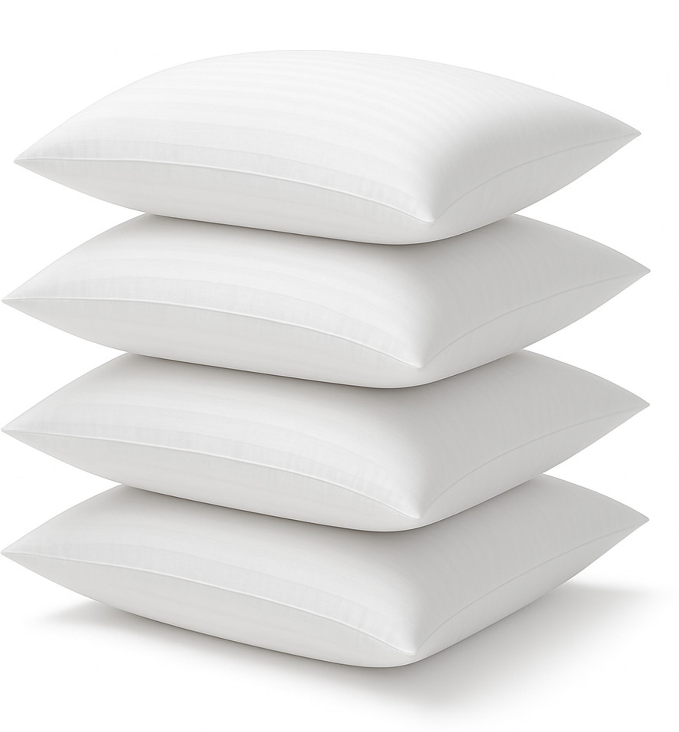 Image of Flipkart SmartBuy Microbeads Sleeping Pillow Pack of 4 Stripes