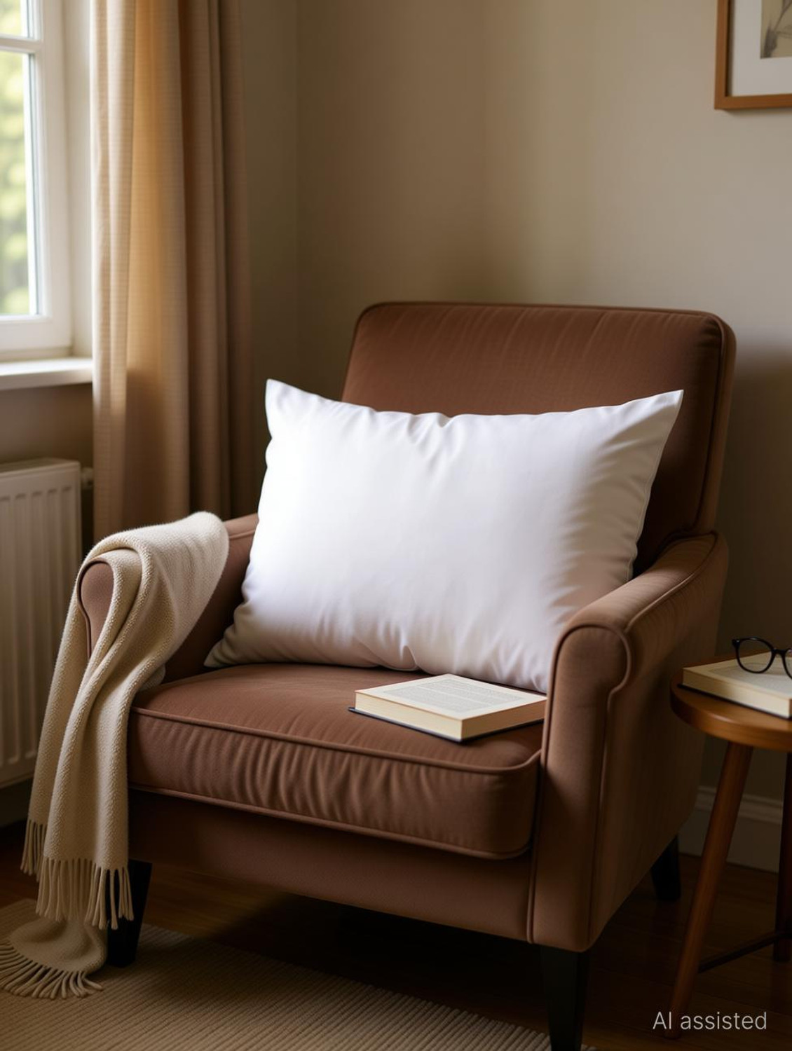 Image of CloudRest Cotton Sleeping Pillow Pack of 1 Nature Semal Pillow