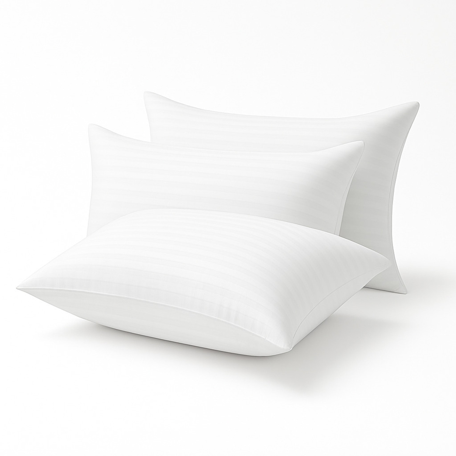Image of Flipkart SmartBuy Microbeads Sleeping Pillow Pack of 3 Stripes