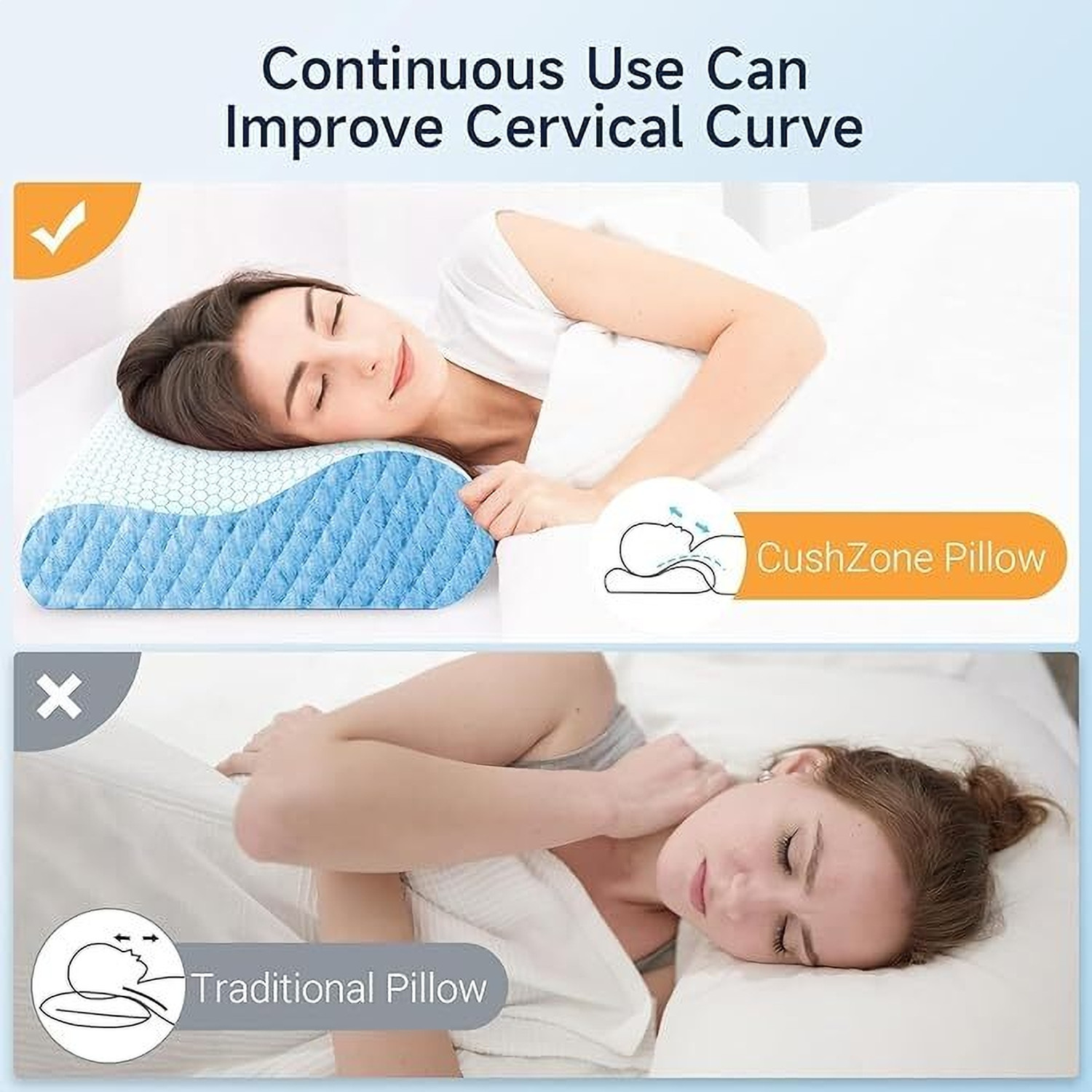 Image of Flipkart SmartBuy Memory Foam Sleeping Pillow Pack of 1 Solid ORTHOPEDIC