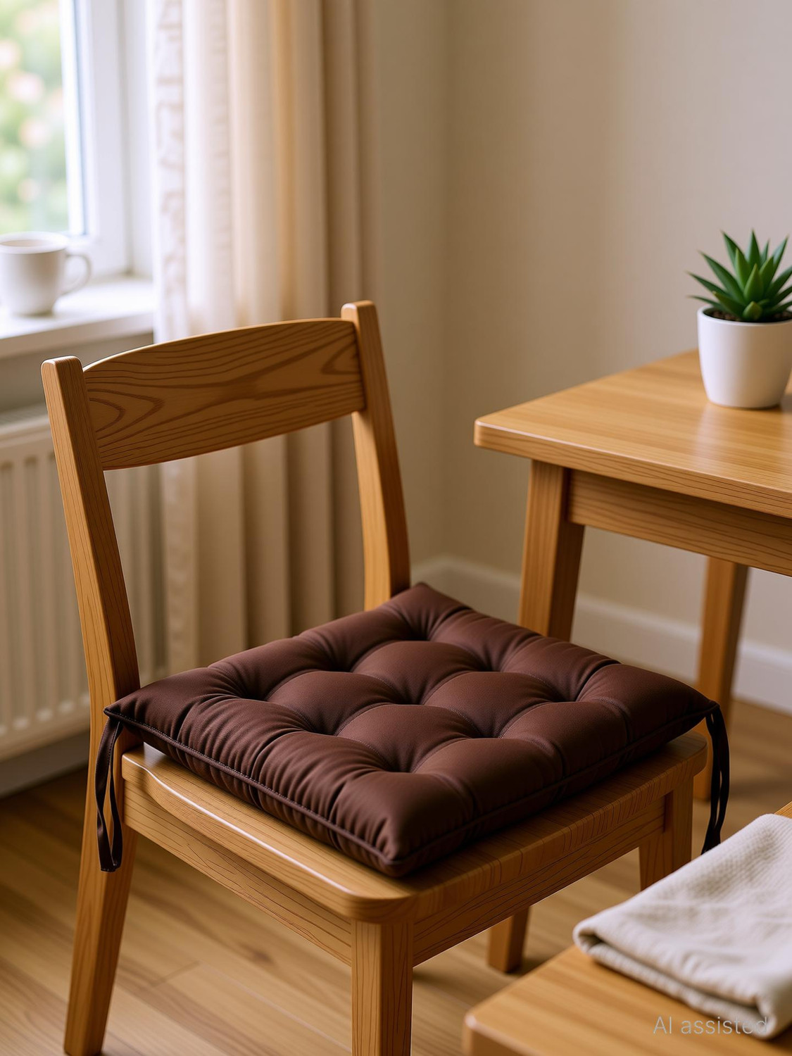 Image of AMAK INC Microfibre Chair Pad Pack of 1 Solid