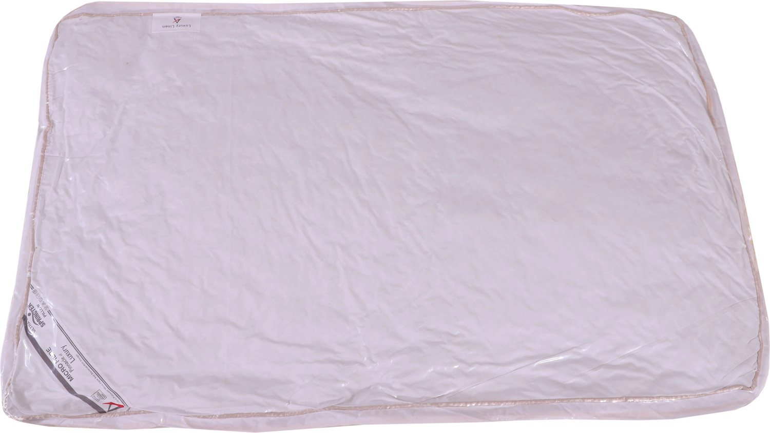 Image of SPRINGTEK Microfibre Sleeping Pillow Pack of 2 Solid