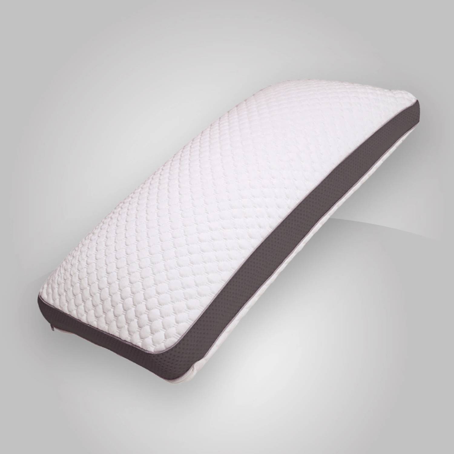 Centuary Memory Foam Orthopaedic Pillow Pack of 1 Solid Mattresses Orthopaedic Memory Foam Pillow for Neck & Spine Support (23x15 inch)