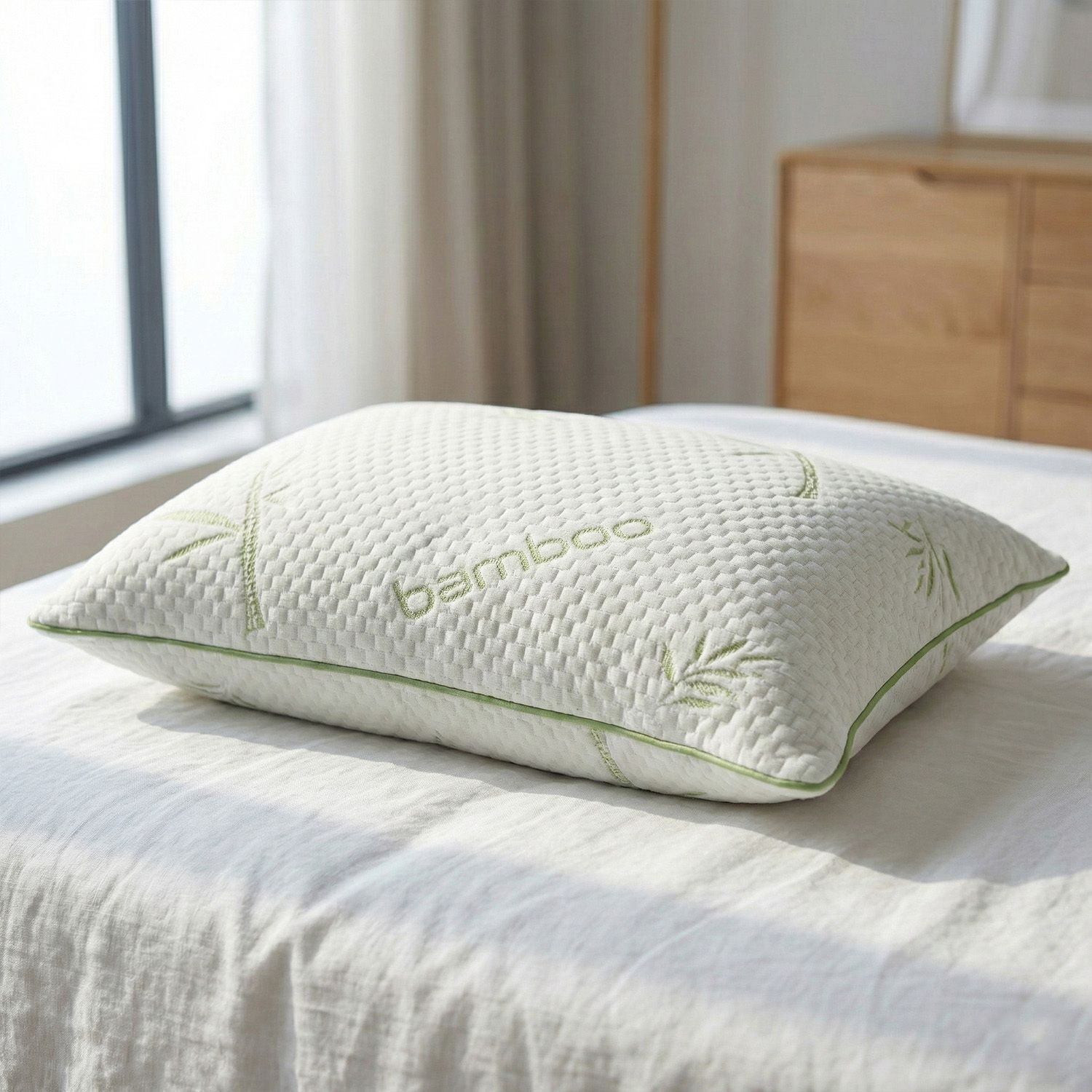 Image of AYKA Microfibre Sleeping Pillow Pack of 1 Solid Soft Microfiber Pillows
