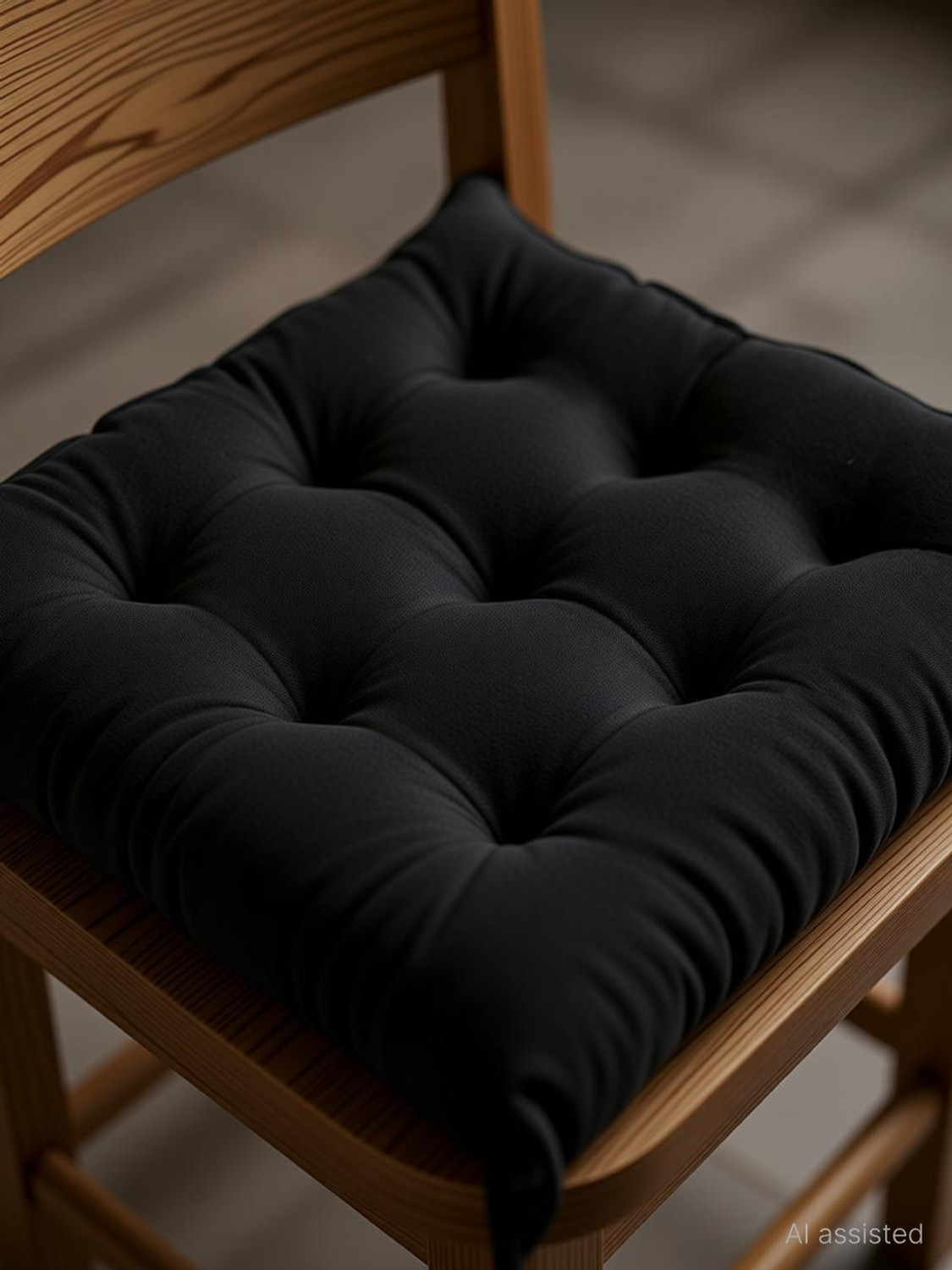 Image of AMAK INC Microfibre Chair Pad Pack of 4 Solid