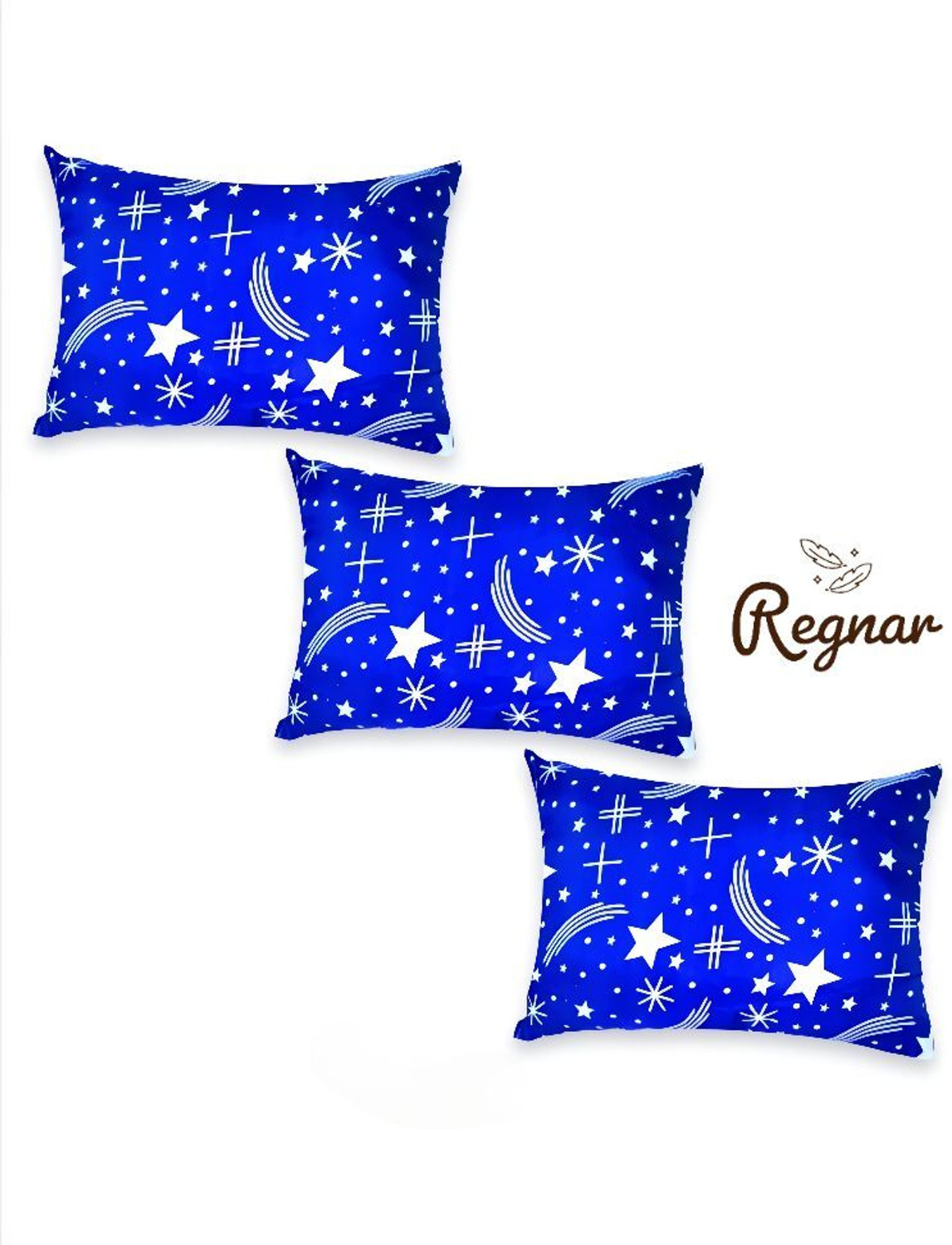 Image of Regnar Microfibre Sleeping Pillow Pack of 1 Abstract Luxury