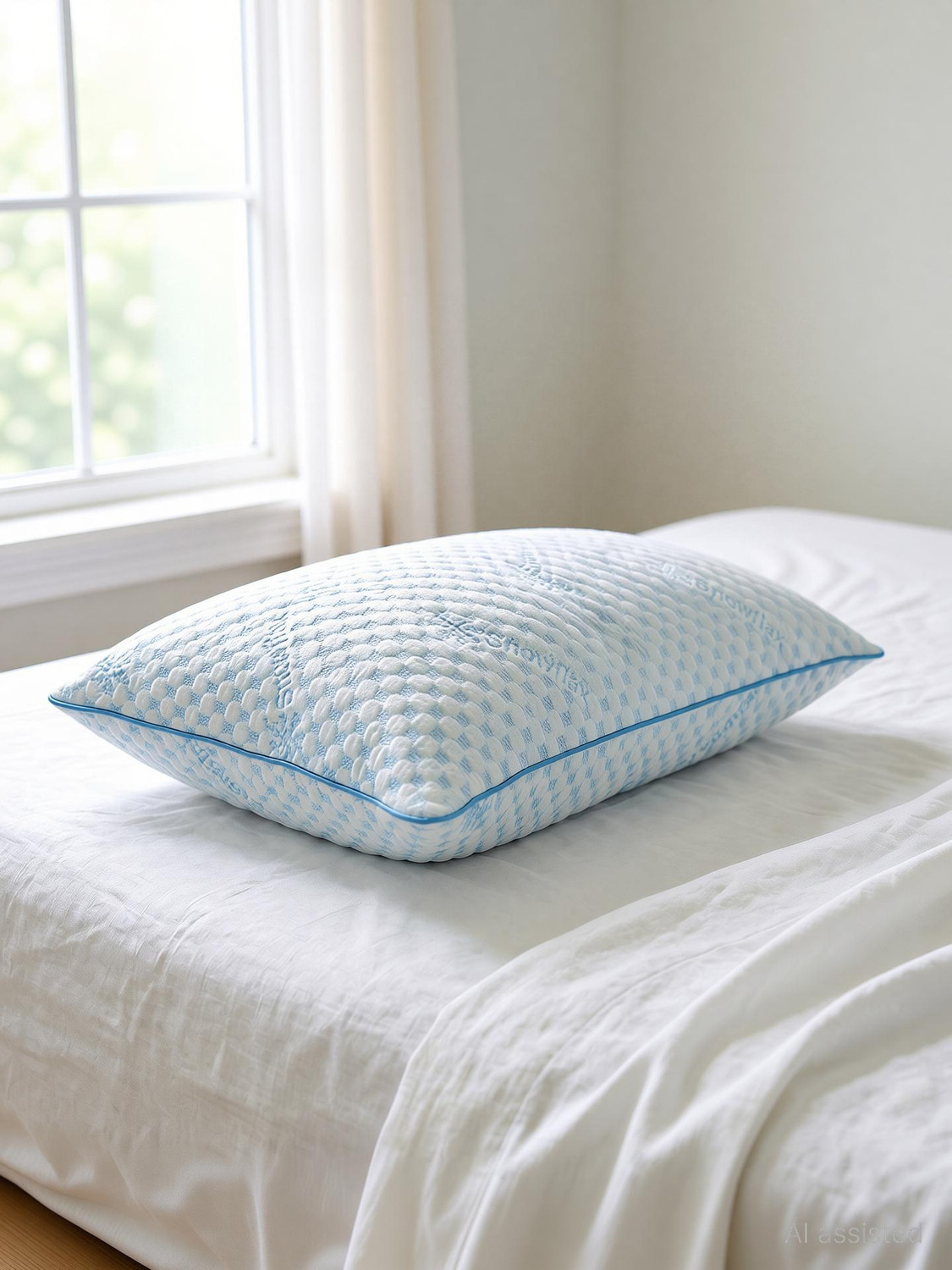 Image of AYKA Microfibre Sleeping Pillow Pack of 1 Solid Soft Microfiber Pillows