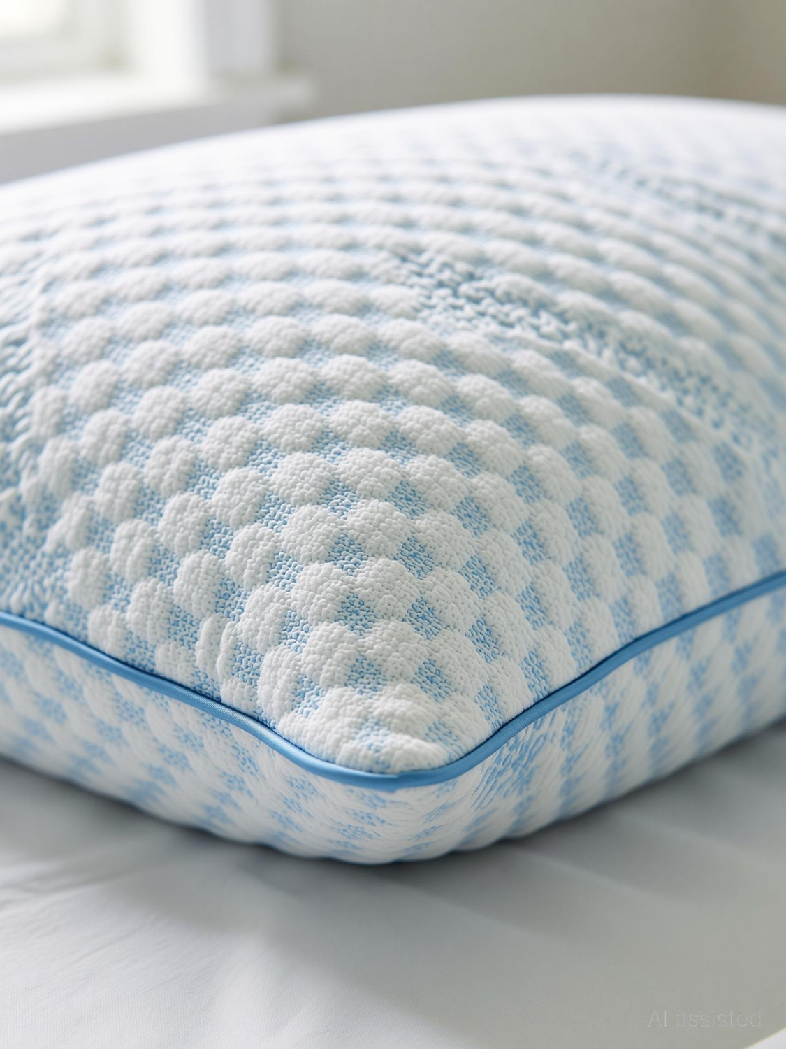 Image of AYKA Microfibre Sleeping Pillow Pack of 1 Solid Soft Microfiber Pillows