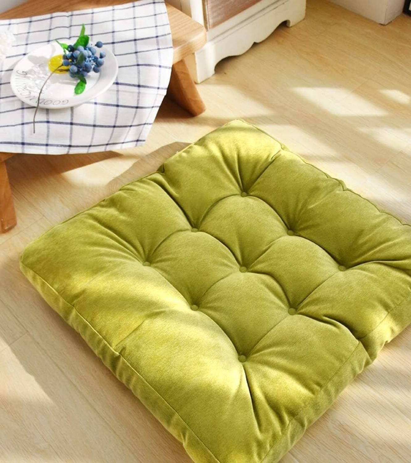 aeTHEric Foam Floor Cushion Pack of 1 Solid