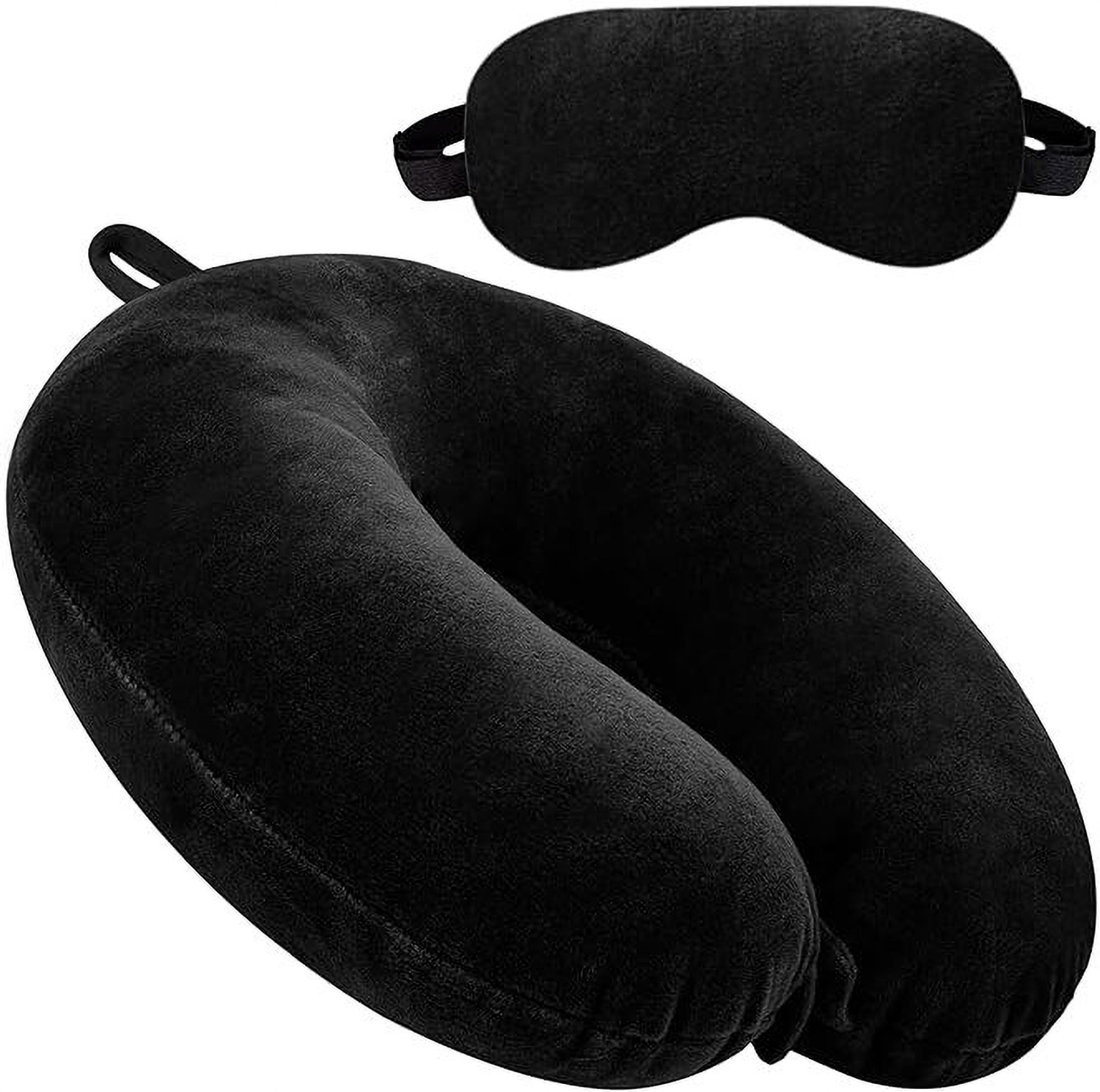 Image of TrendTryst Polyester Fibre Travel Pillow Pack of 1 Nature Fashion