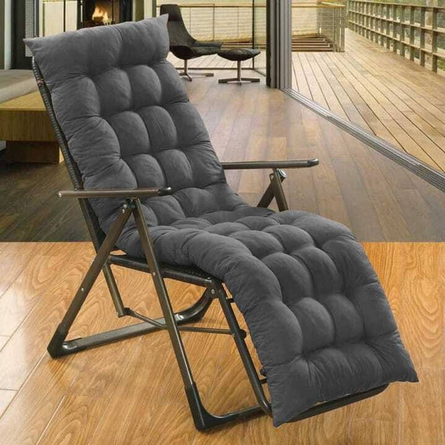 BHEBHA Microfibre Chair Pad Pack of 1 Abstract