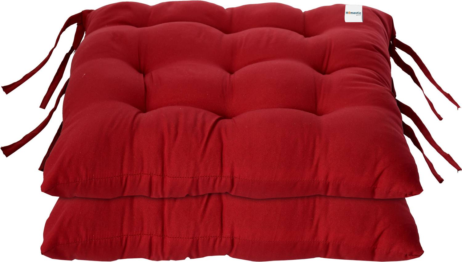 HOMESTIC by Kuber Industries Microfibre Chair Pad Pack of 2 Solid