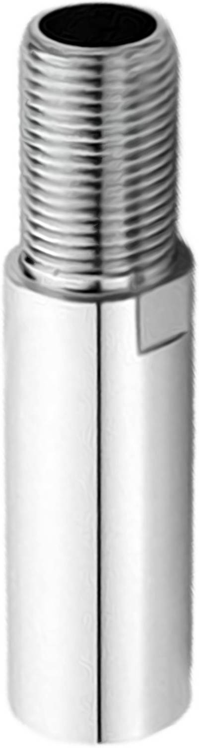 Aitchcy Brass Extension Nipple 4 Inch 2-Way Coupling Pipe Joint