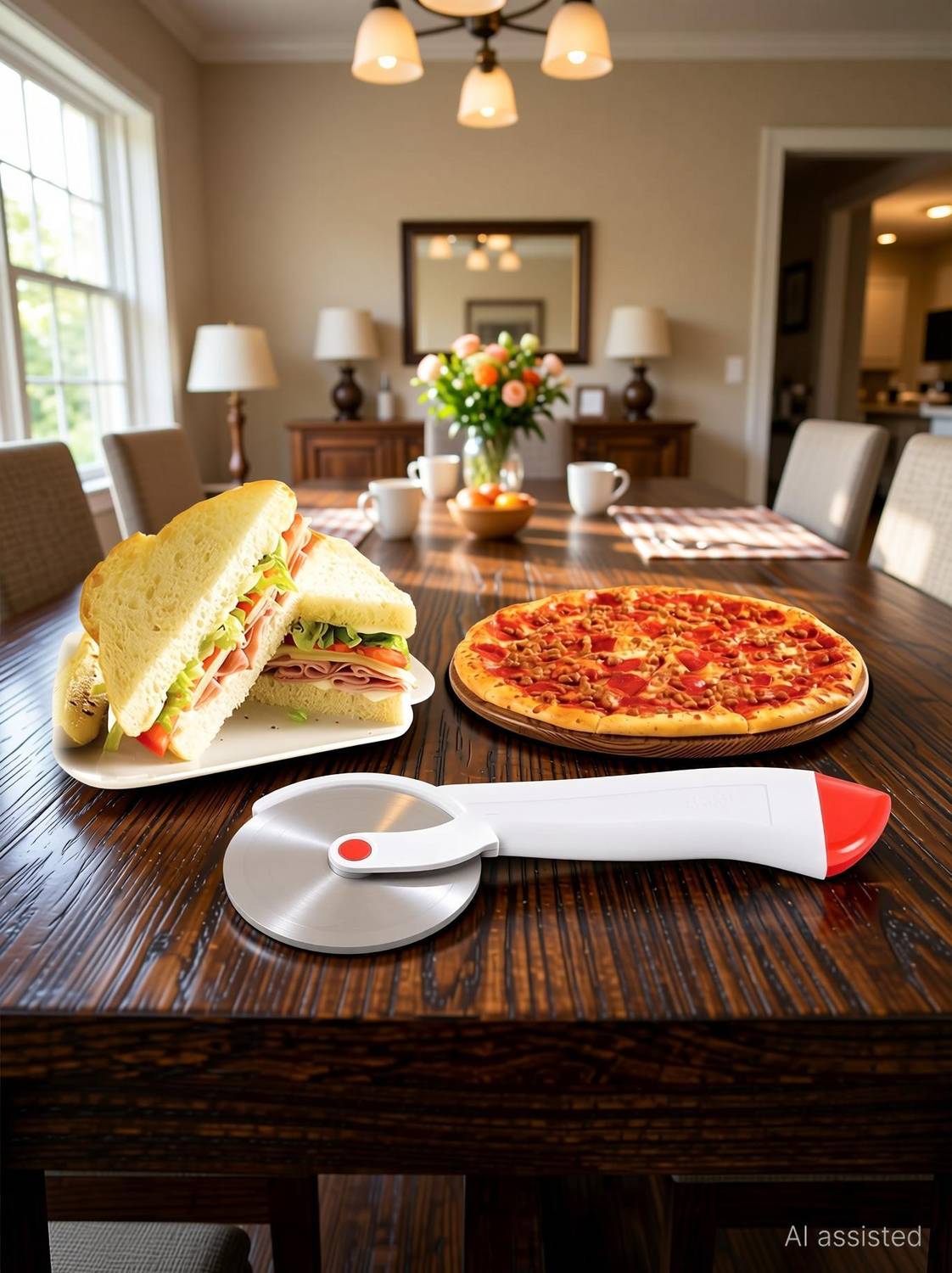 BLLUEX PizzaPerfect Cutter Wheel Pizza Cutter