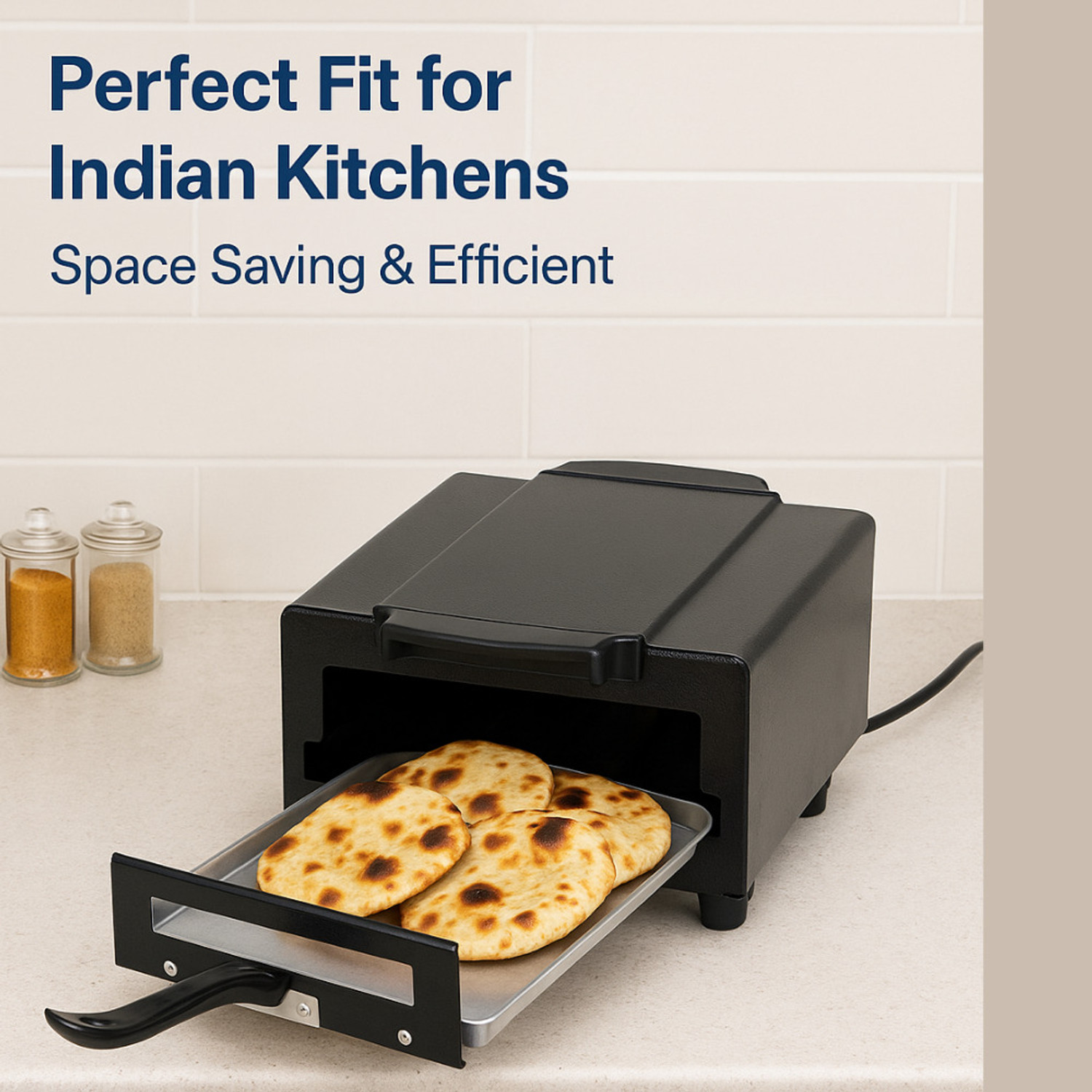 Image of Chefman 16 inch Multi-Function Electric Tandoor | Energy Efficient Cooking | Ideal for Homes Pizza Maker