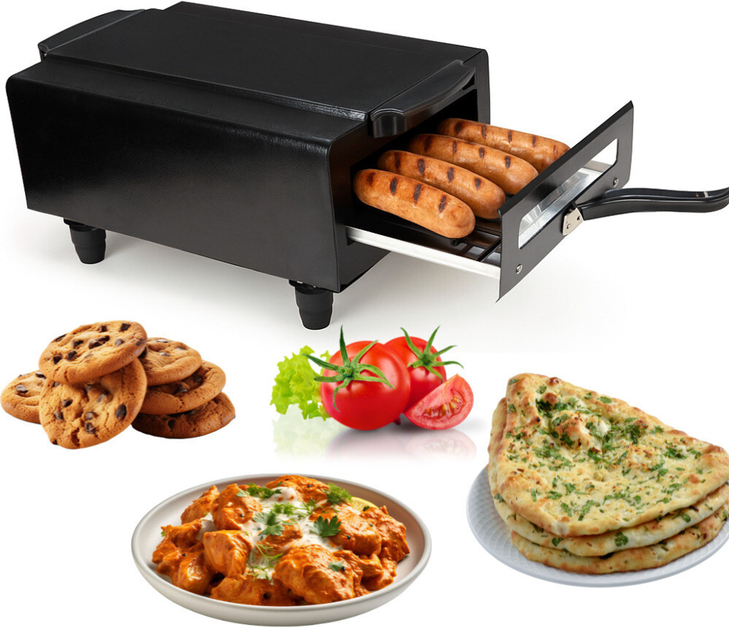 Image of Chefman Electric Tandoor for Home | Shockproof Body | Durable & Easy to Clean, Pizza Maker