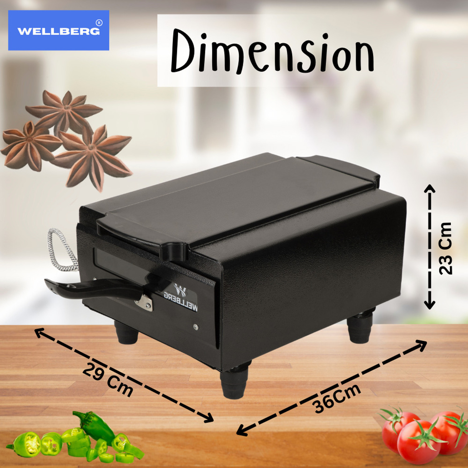 Image of WELLBERG Micro Electric Tandoor