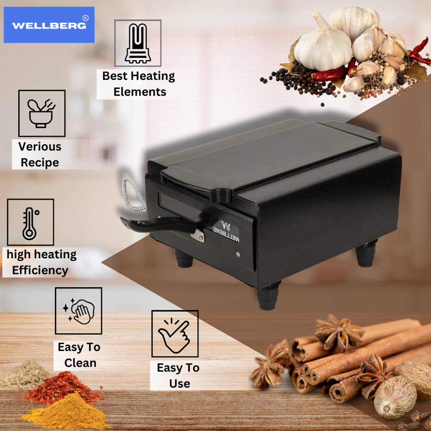 Image of WELLBERG Micro Electric Tandoor