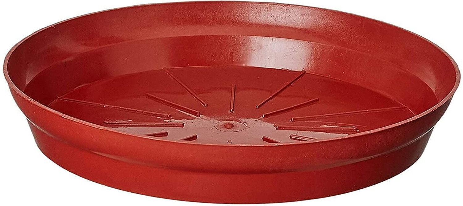 Image of Varshney Gardening Bottom Plate /Pot Saucer /Drip Tray Base 9 Inch Plant Container Set (Pack of 10, Plastic)