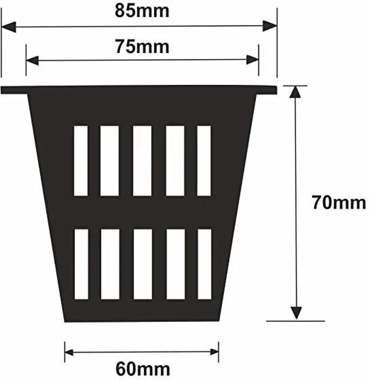 Image of Farm Genie Net Pots | 3 inch | Hydroponics | Food Safe | Unbreakable | Pack of 50 | Plant Container Set