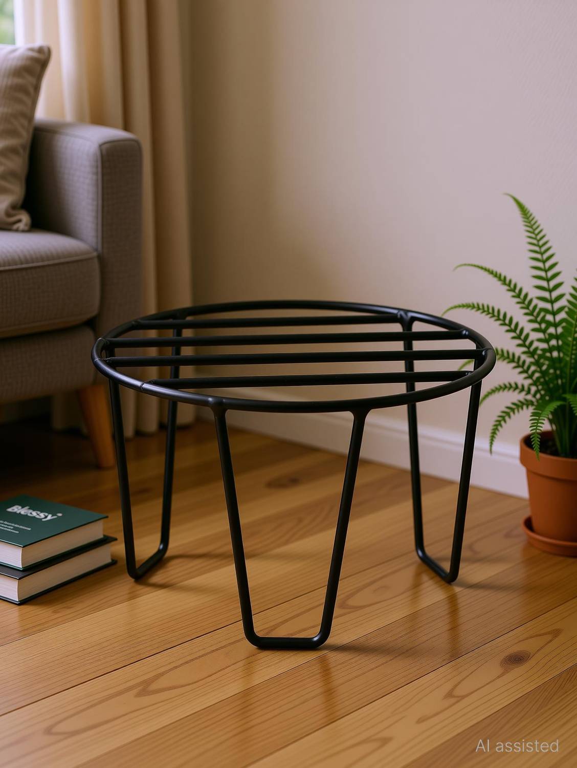 Blessy special round v leg stand Plant Container Set