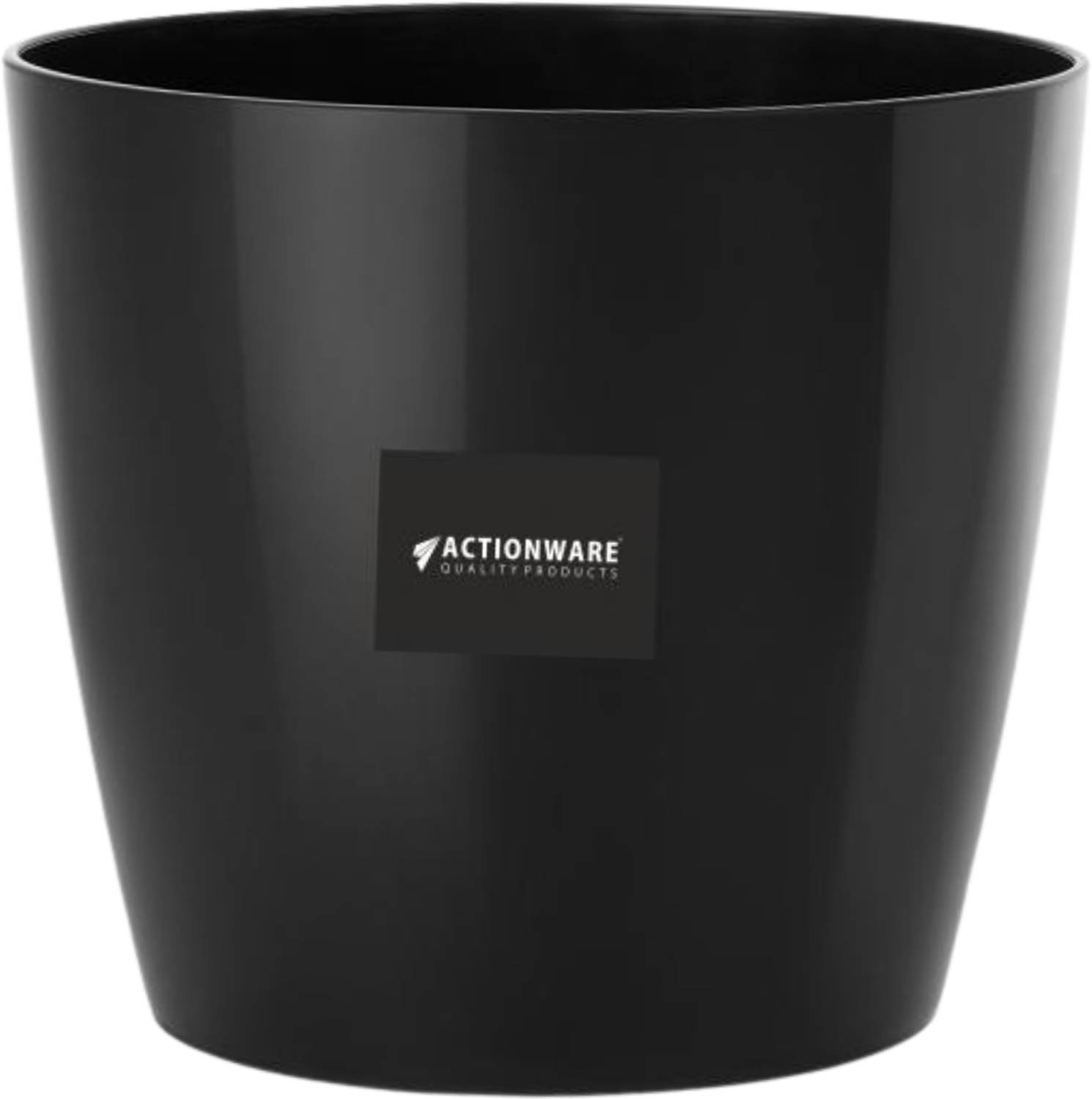 ACTIONWARE 5 Ltr Indoor Plastic Planter | Matte Finish Flower Pot | Plant Container Set