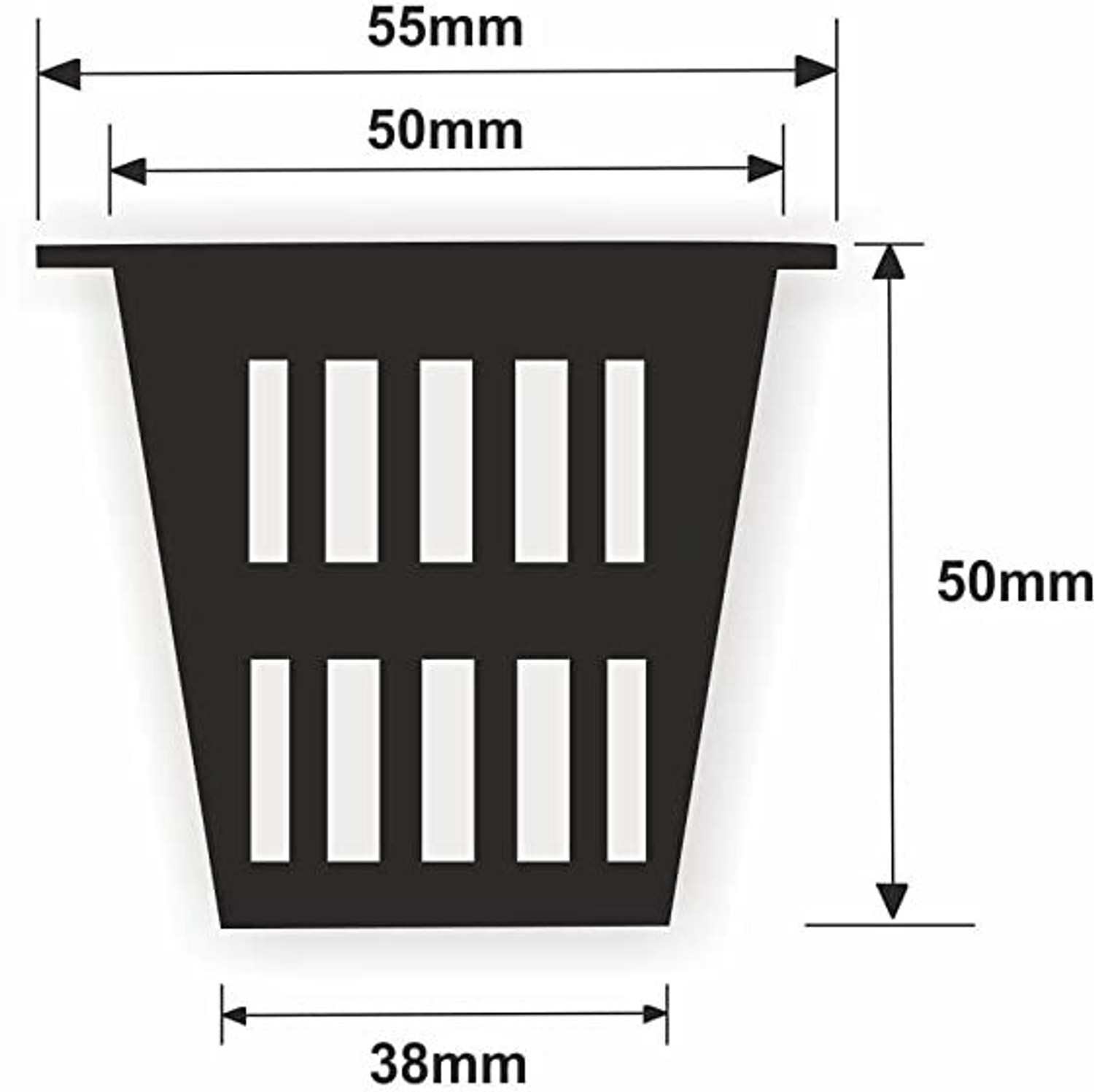 Image of Farm Genie Net Pots | 2 inch | Hydroponics | Food Safe | Unbreakable | Pack of 25 | Plant Container Set