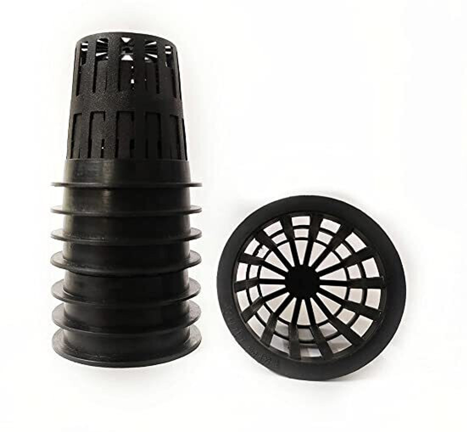 Image of Farm Genie Net Pots | 2 inch | Hydroponics | Food Safe | Unbreakable | Pack of 100 | Plant Container Set